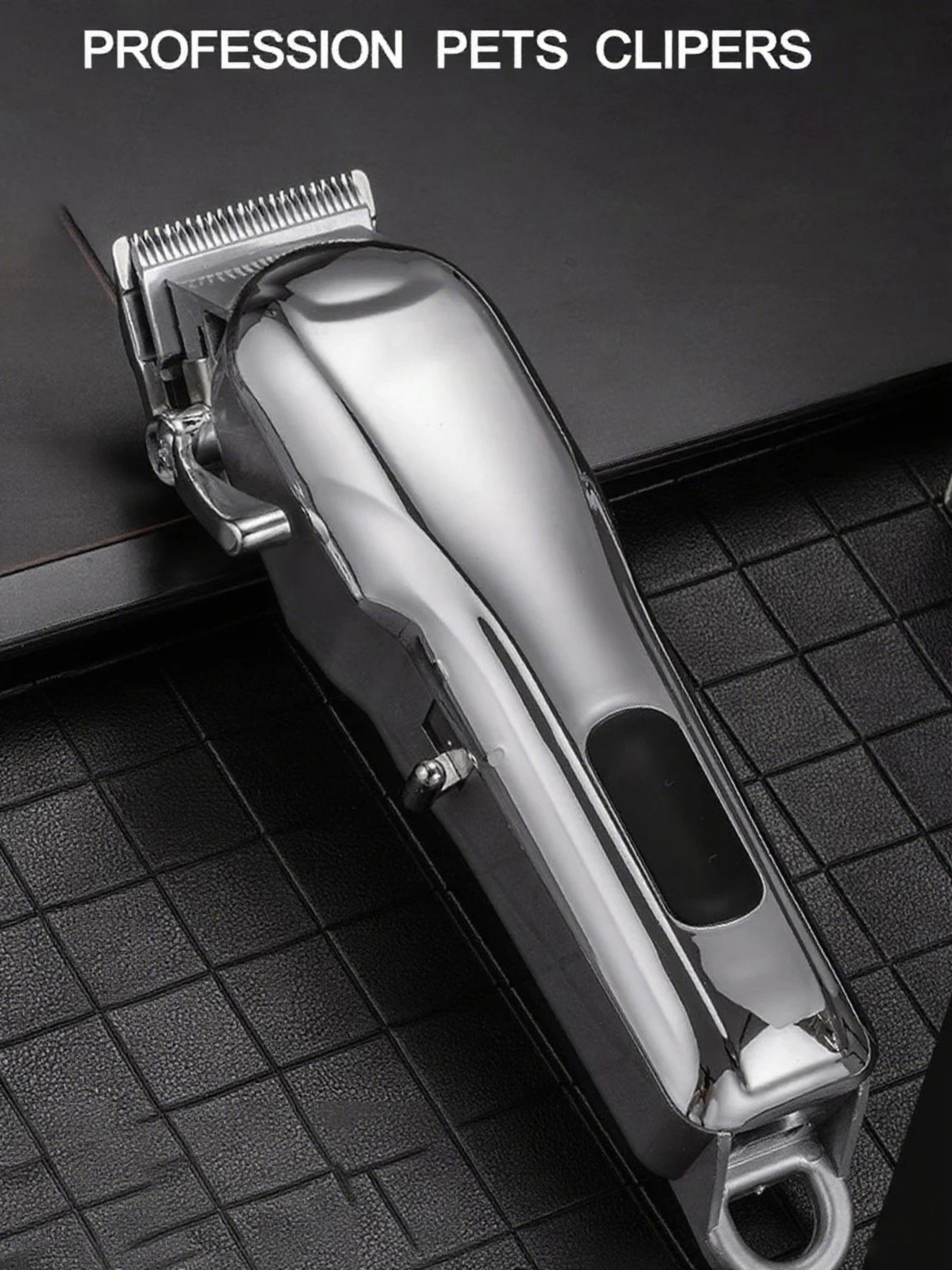 QuietCut Pro Cordless Dog Grooming Clippers  Low Noise Rechargeable Pet Hair Trimmer For Dogs  Cats 5