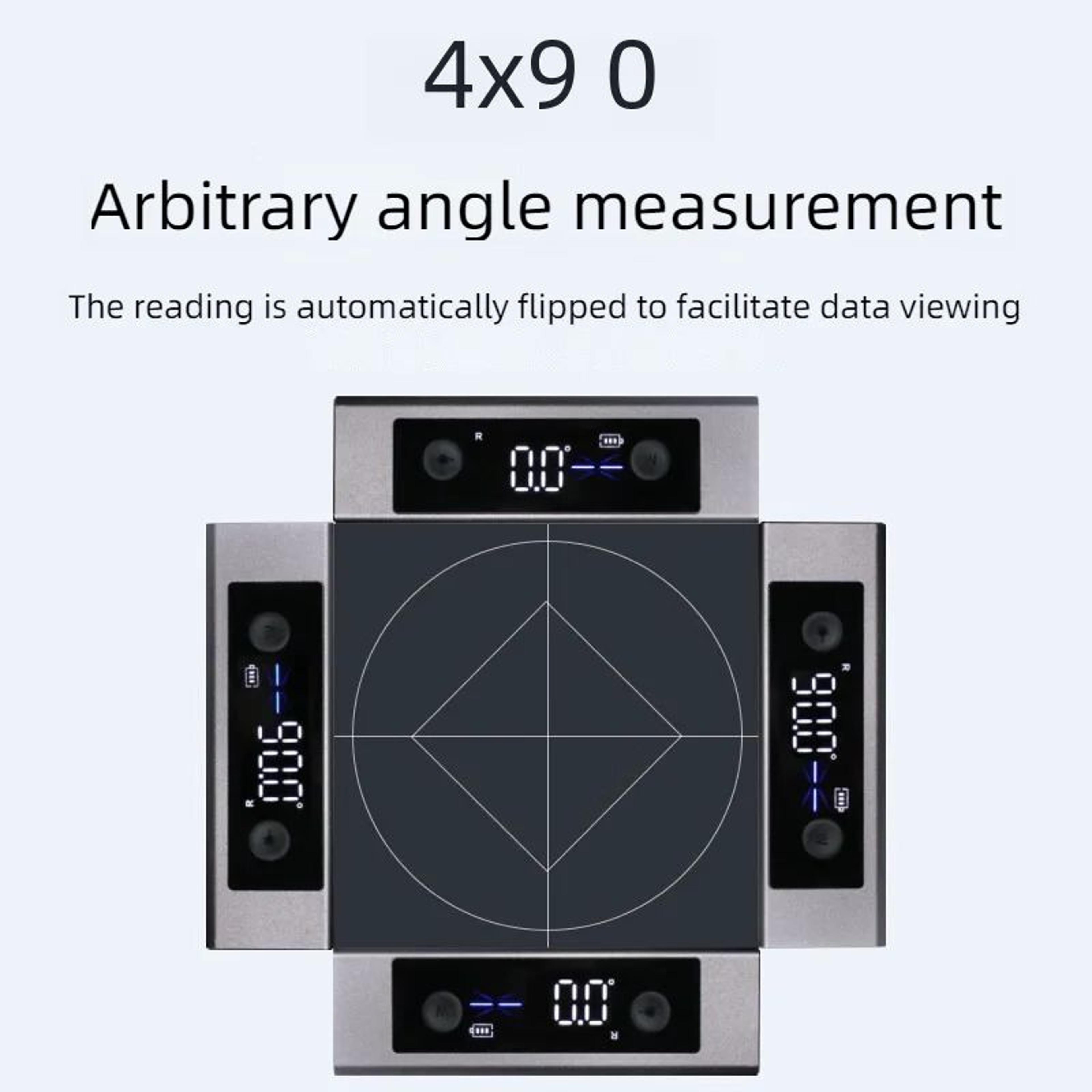 Precision Digital Angle Master  Digital Inclinometer  Protractor Tool 3