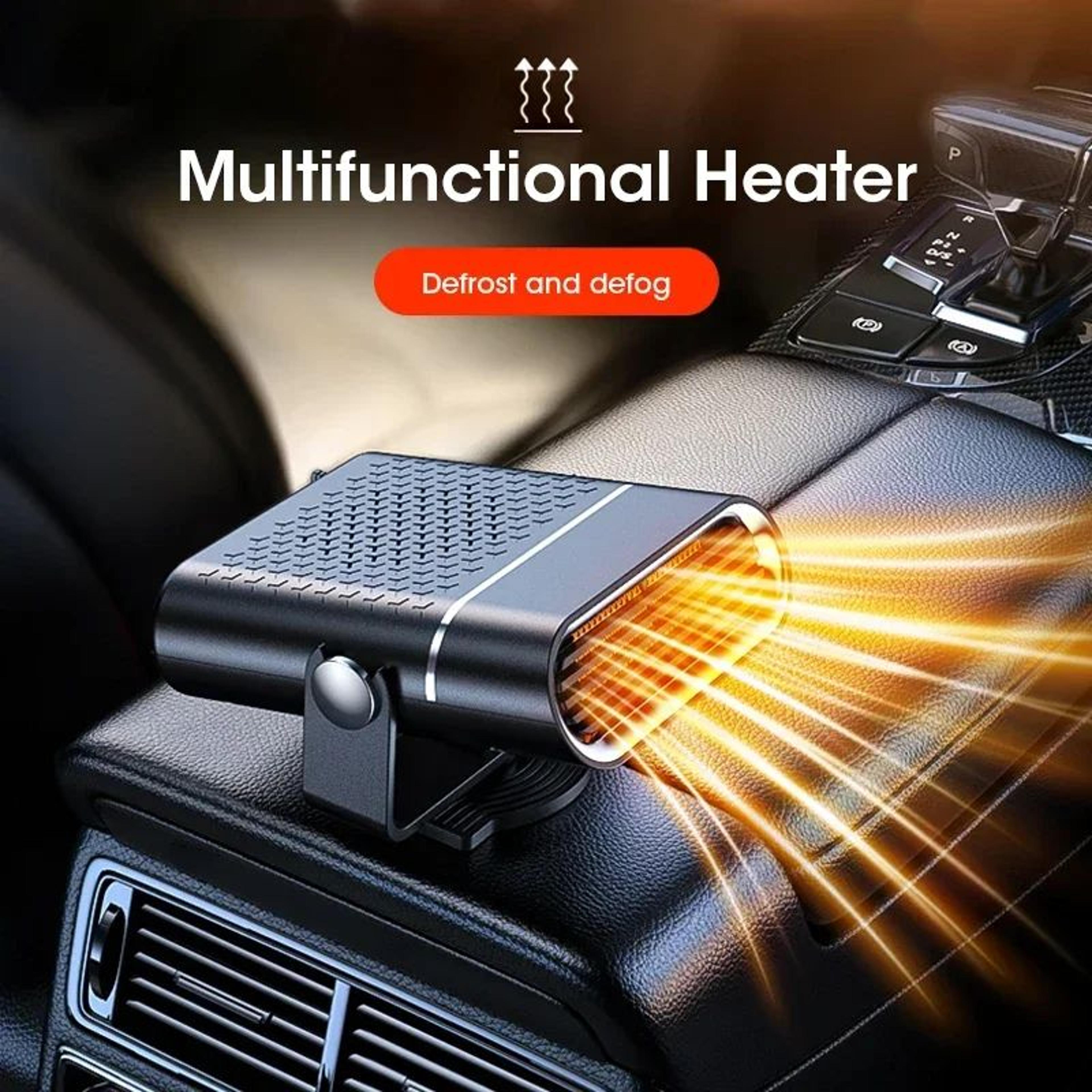 12V Portable Car Heater Defroster  Defogger With 360 Rotating Vent 2