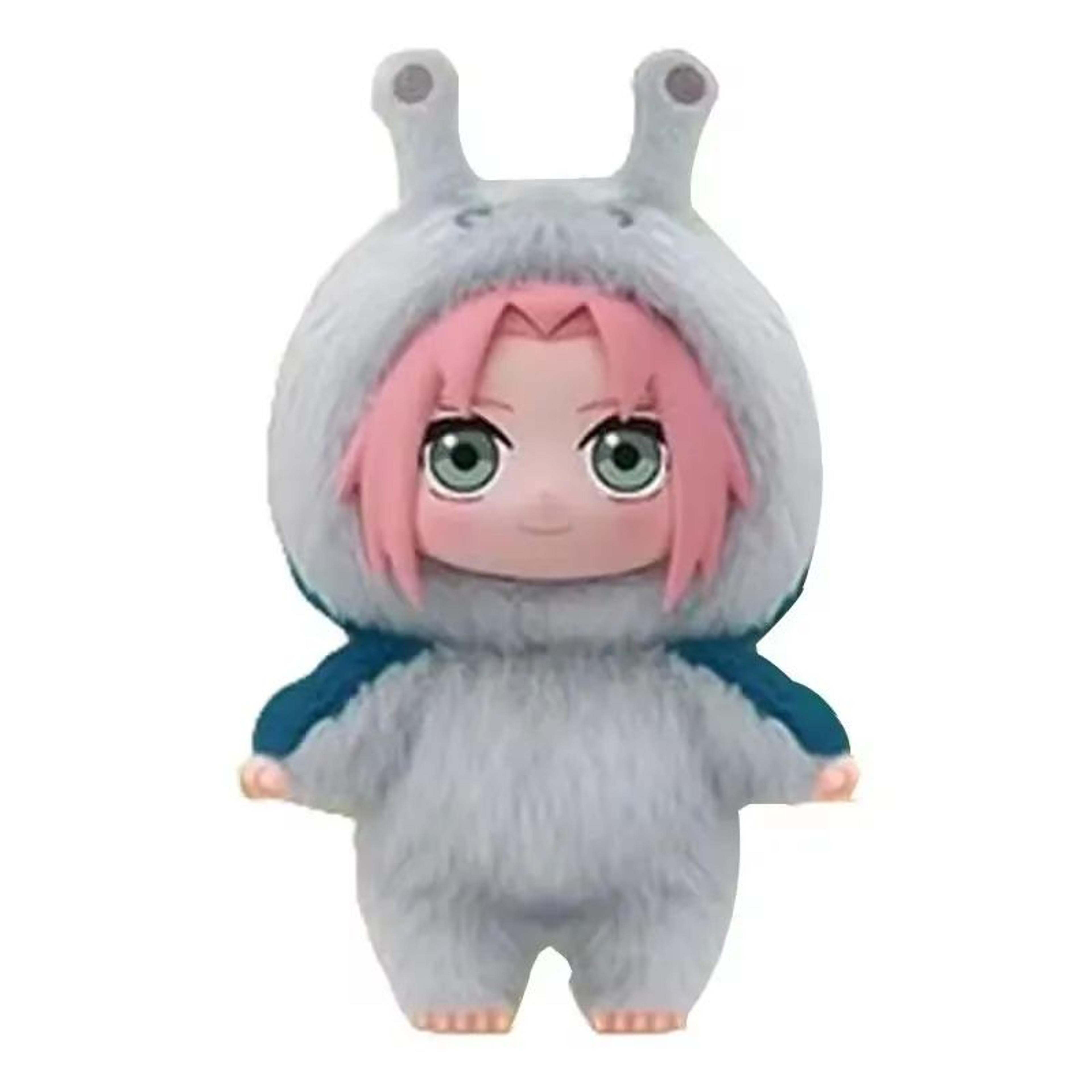 Naruto Shippuden Beast Party Plush Blind Box Keychain  Mini Collectible Anime Plush Charm Random Fi 4