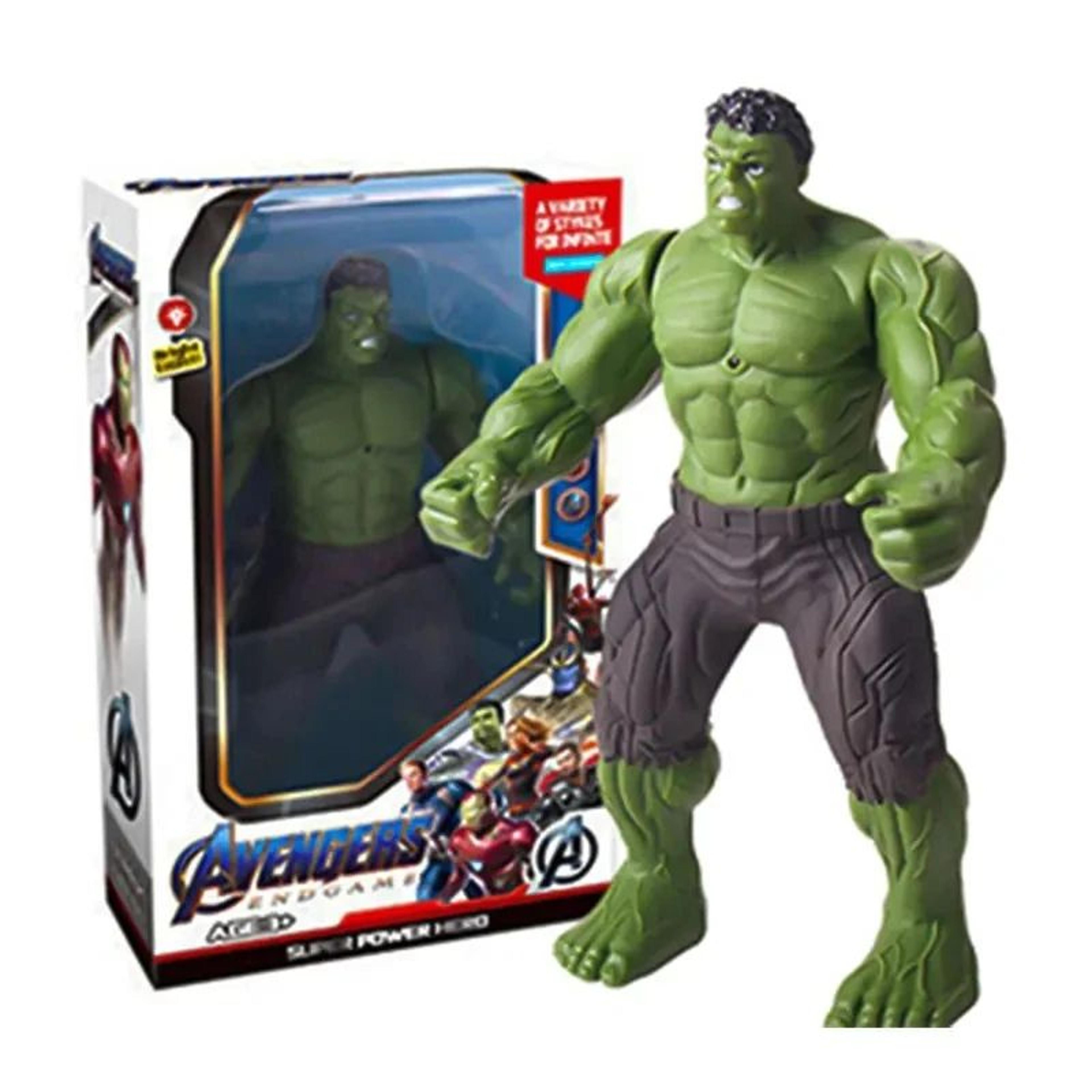 Marvel Action Figure Set  Luminous Spider Man Hulk  Iron Man Mini Models For Kids Glow Display Toys