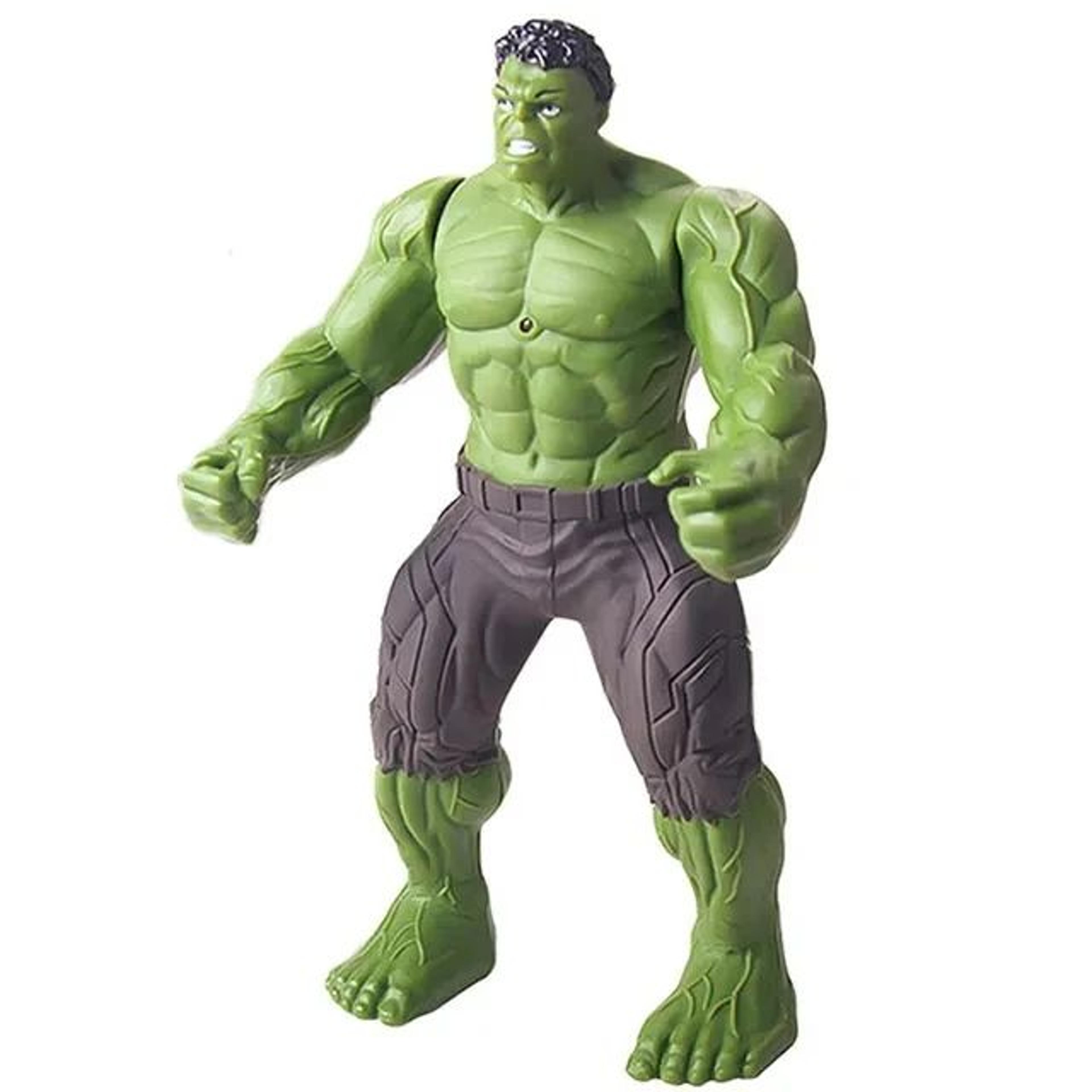 Marvel Action Figure Set  Luminous Spider Man Hulk  Iron Man Mini Models For Kids Glow Display Toys