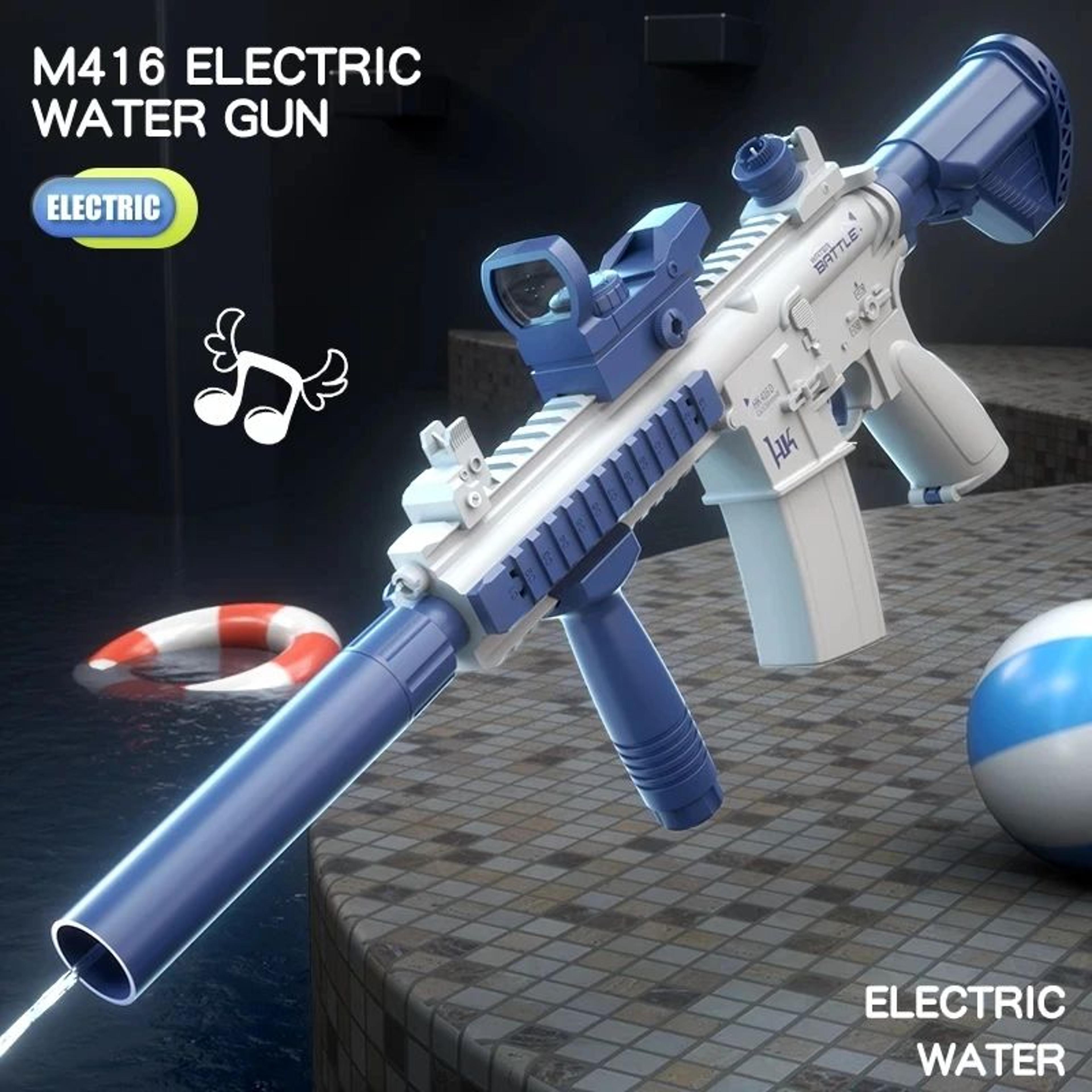 M416 Rechargeable Electric Water Gun  Fully Automatic Water Blaster For Summer Battles 3