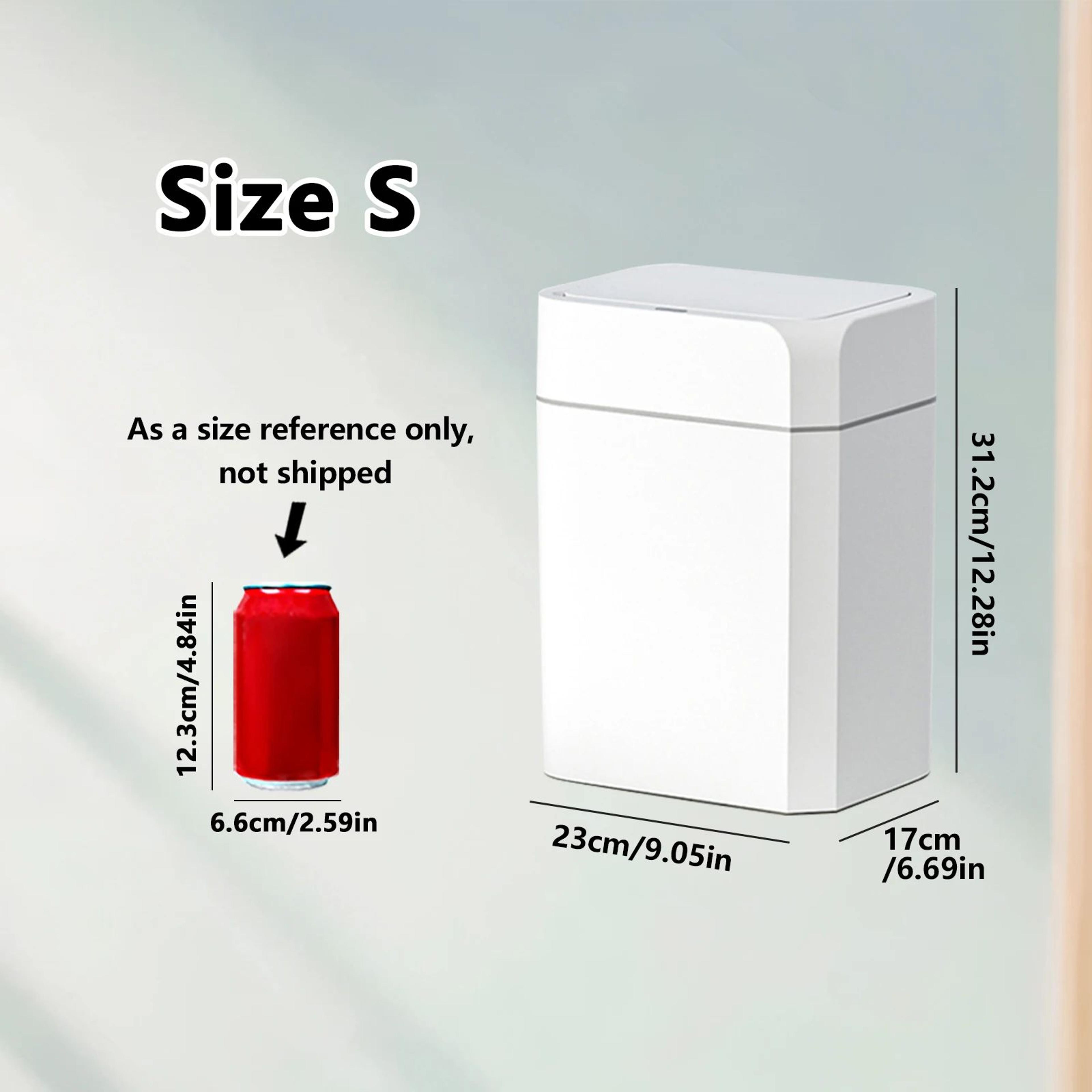 Touchless Motion Sensor Trash Can With Quiet SoftClose Lid  Smart Automatic Trash Can For Kitchen B 6