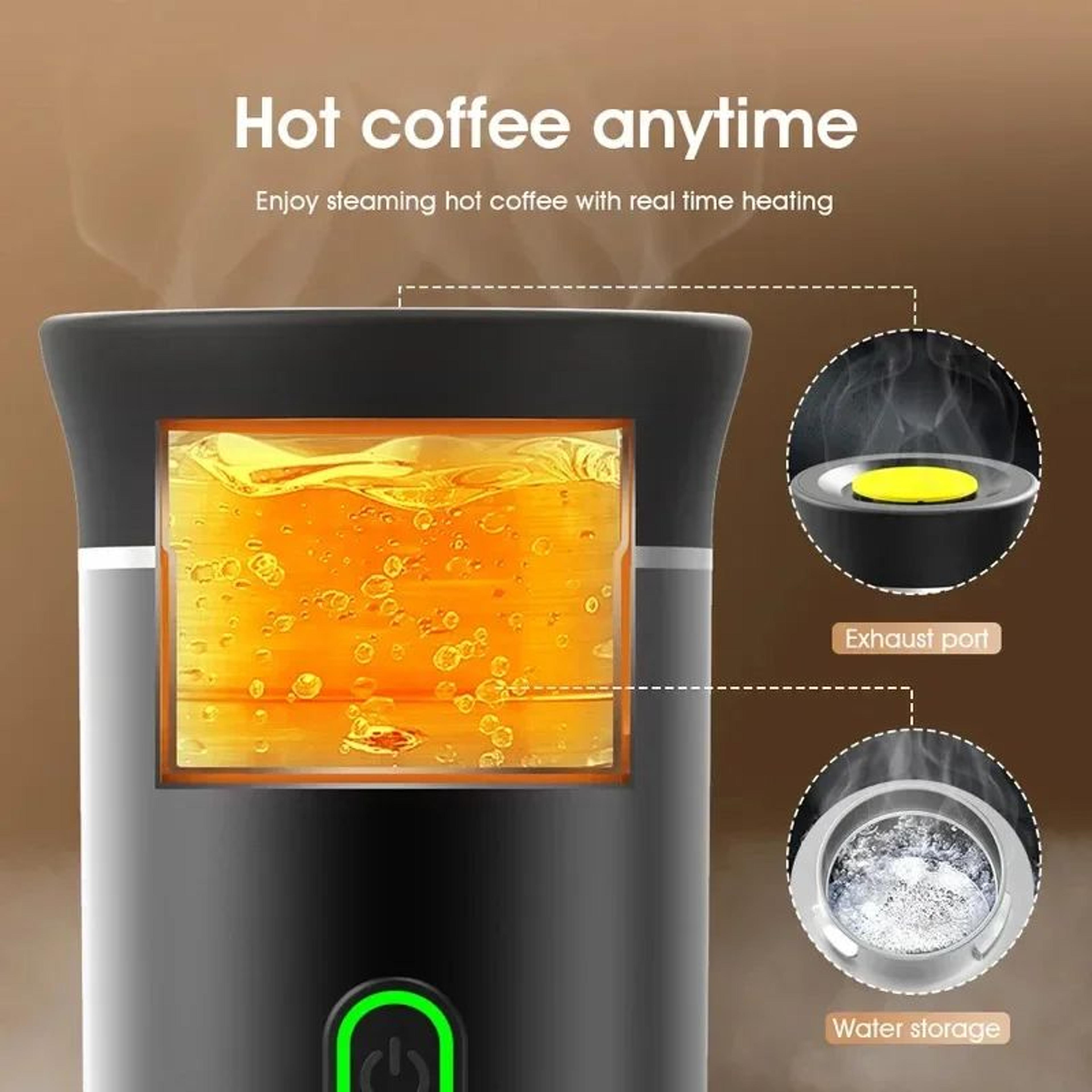3in1 Portable Espresso Machine For Car  Home  Capsule  Ground Travel Coffee Maker 1