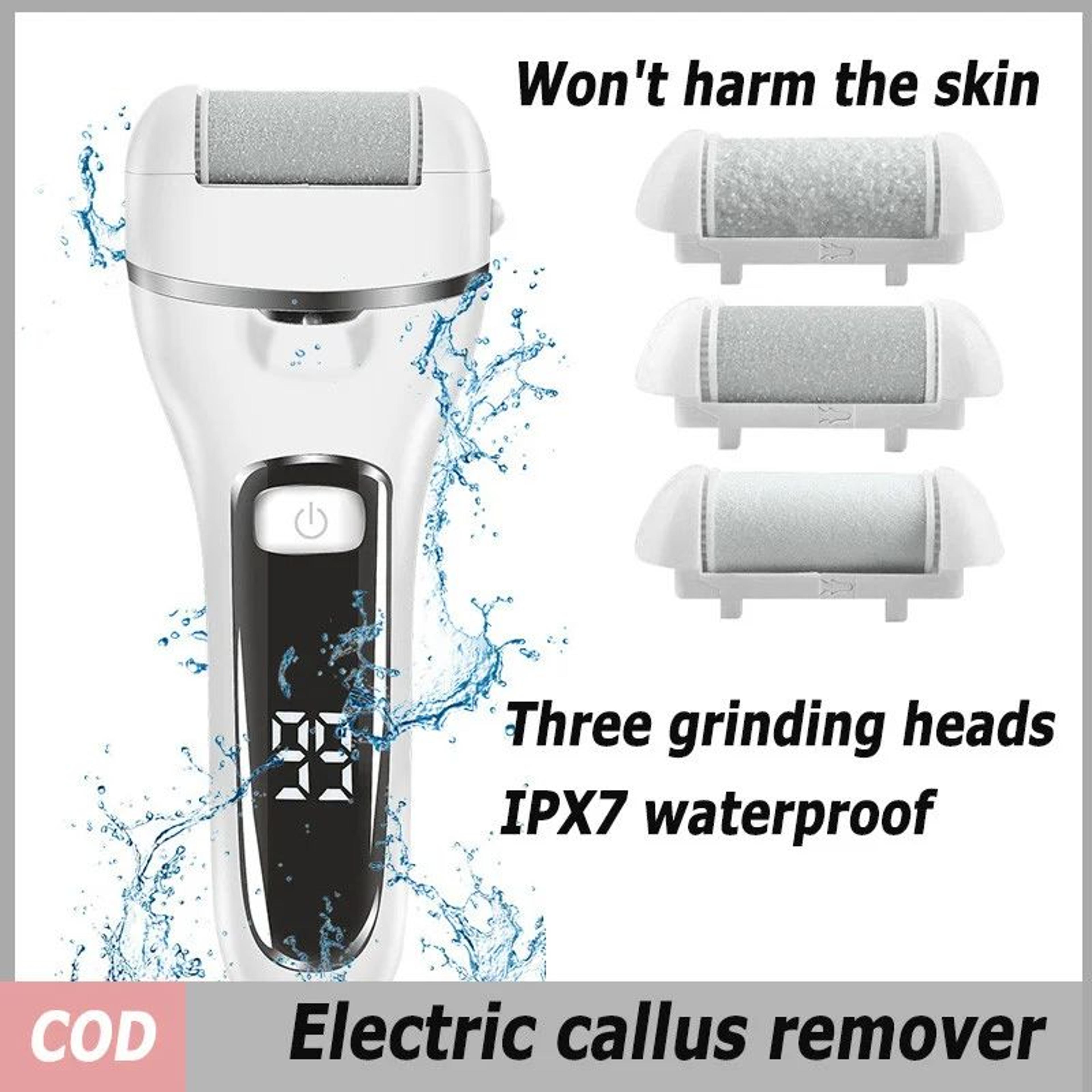 Rechargeable Electric Foot File  Callus Remover For Smooth Heels  USB Pedicure Tool For Men  Women 0