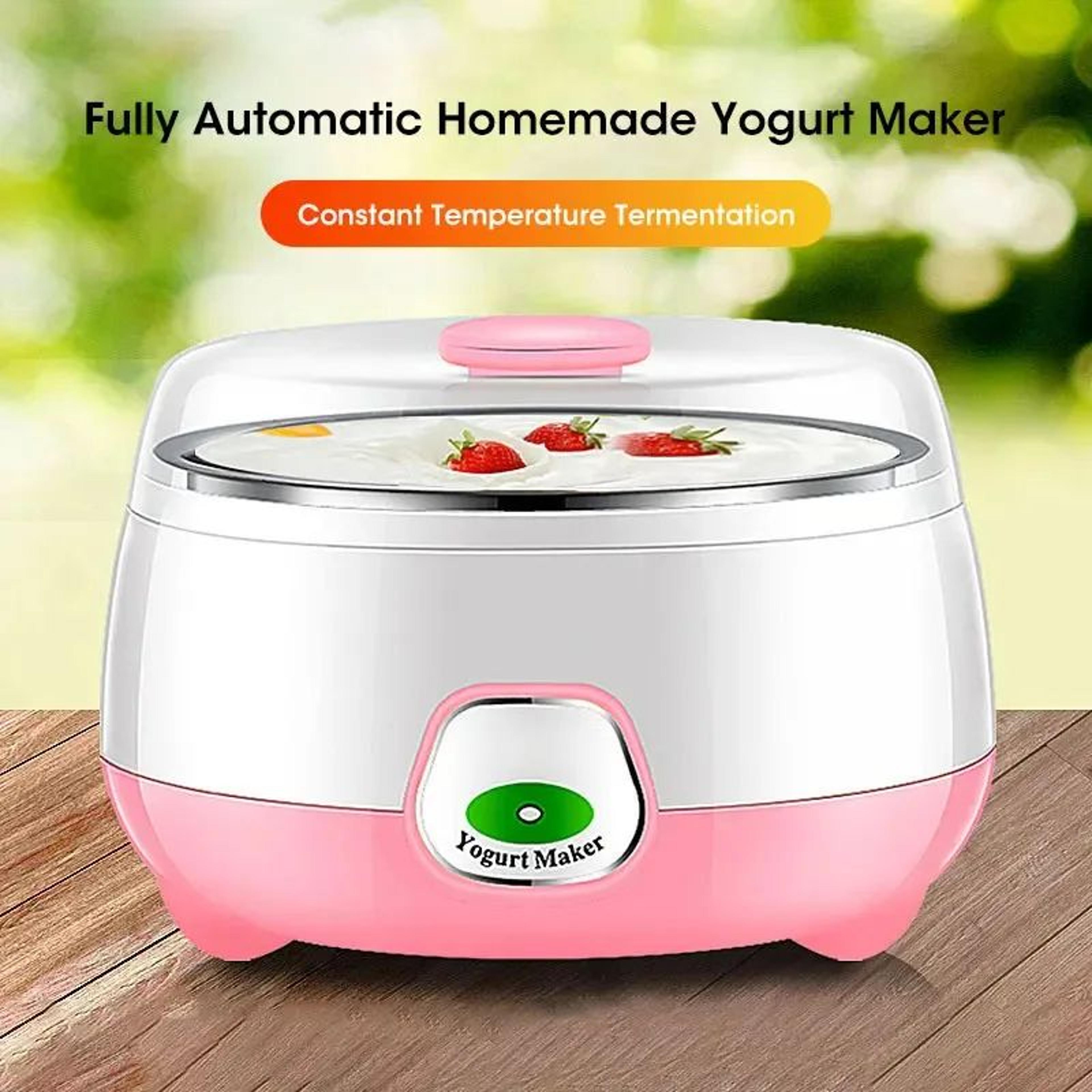 1L Automatic Yogurt Maker Machine For Homemade Yogurt Natto  Rice Wine 220V 1
