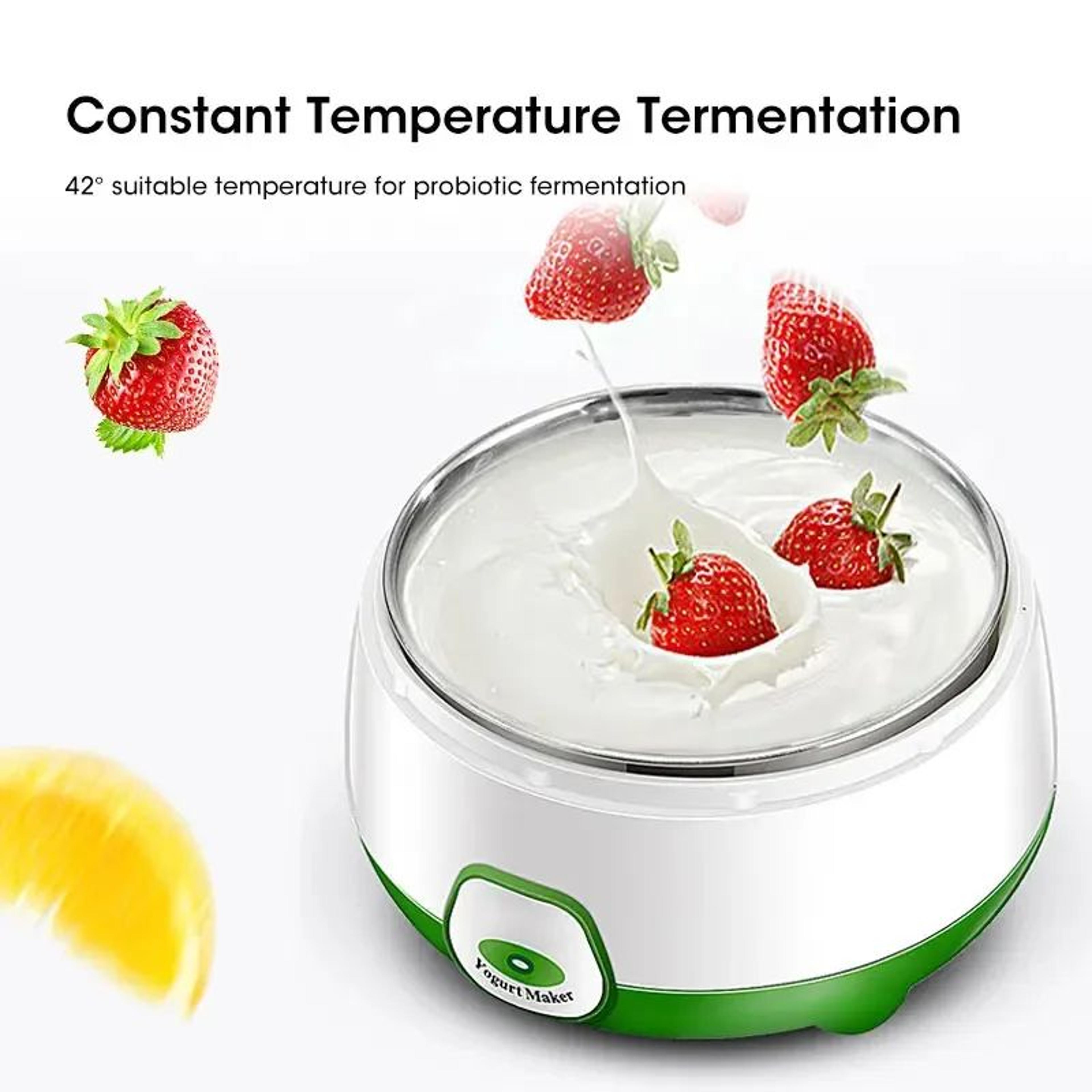 1L Automatic Yogurt Maker Machine For Homemade Yogurt Natto  Rice Wine 220V 3