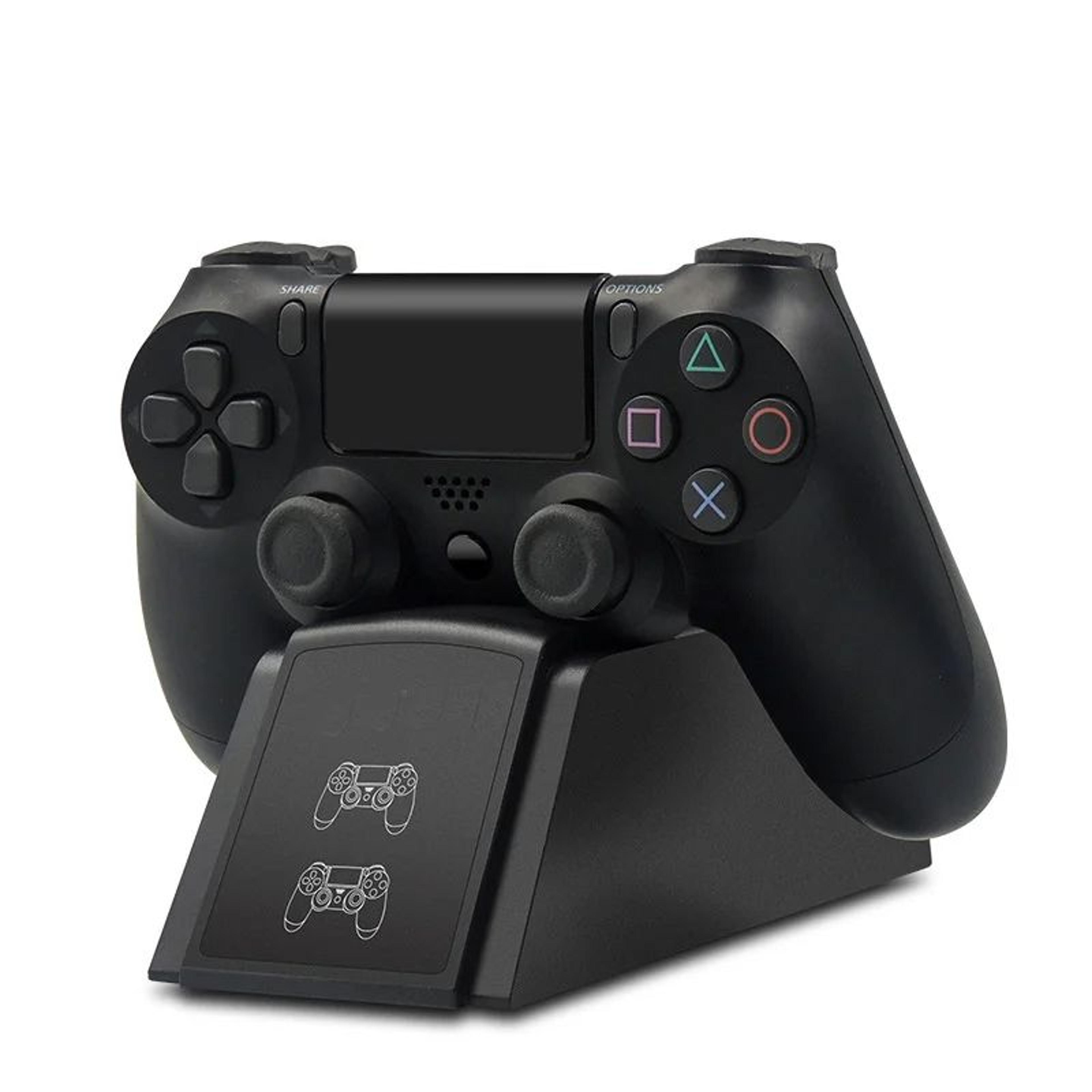 PS4 Controller Charging Dock Dual USB PS4 Charger Station For DualShock 4  Fast Safe  Organized Cha 4