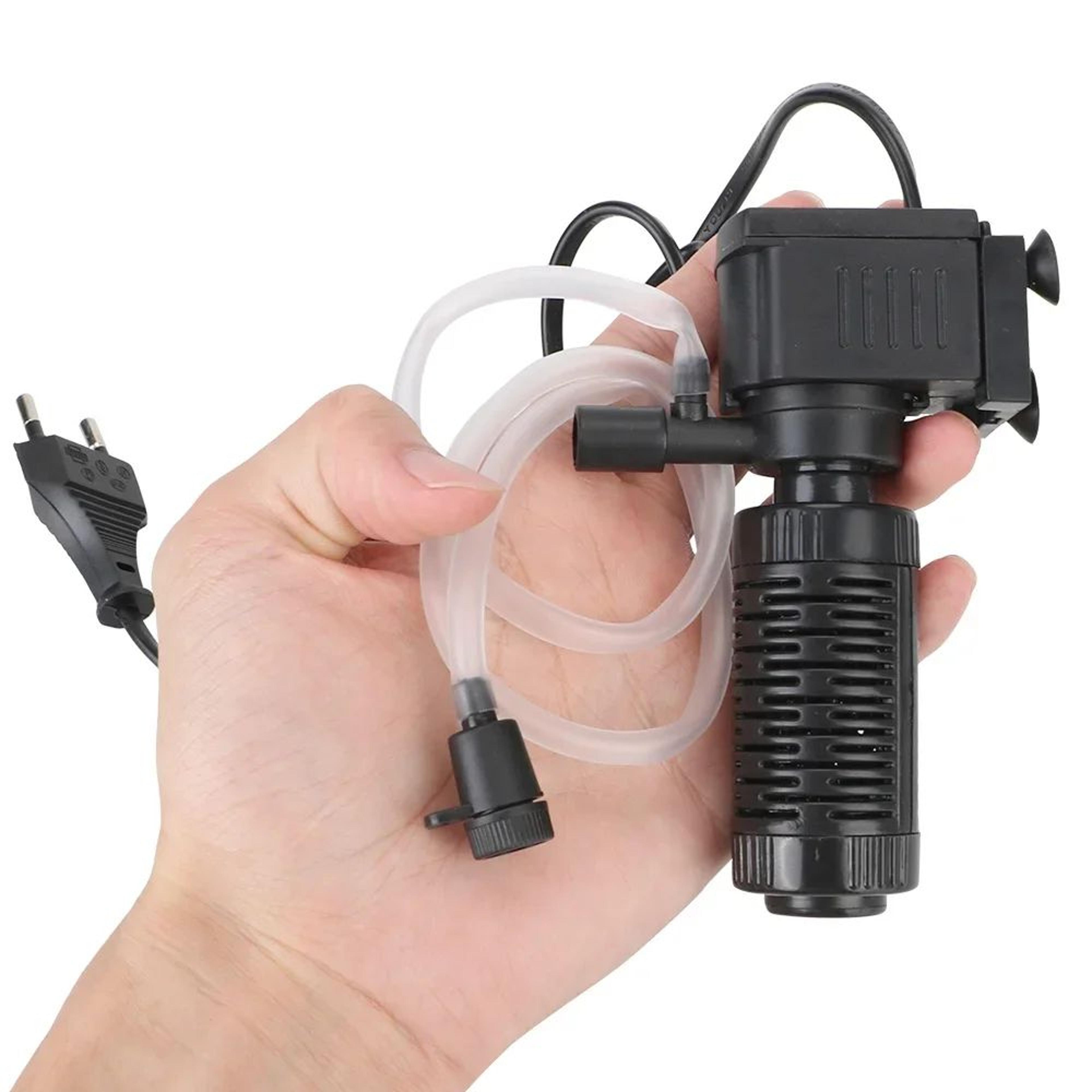 Quiet Mini Aquarium Filter  Submersible Pump 200LH With Oxygenation EasyClean Internal Filter For F 3