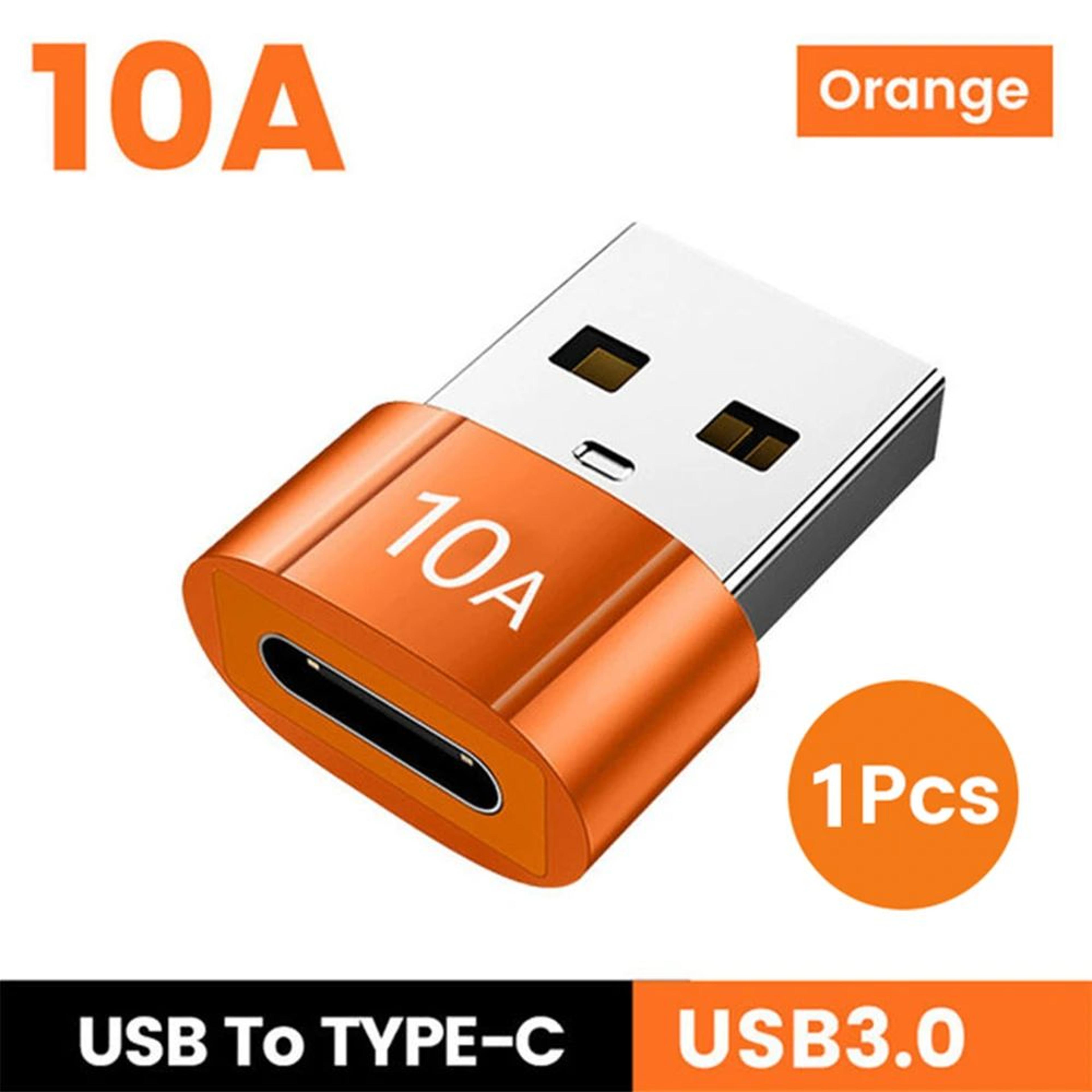 USB 30 USBC OTG Adapter 10A Fast Charge  Data Transfer USBA To TypeC Converter 6