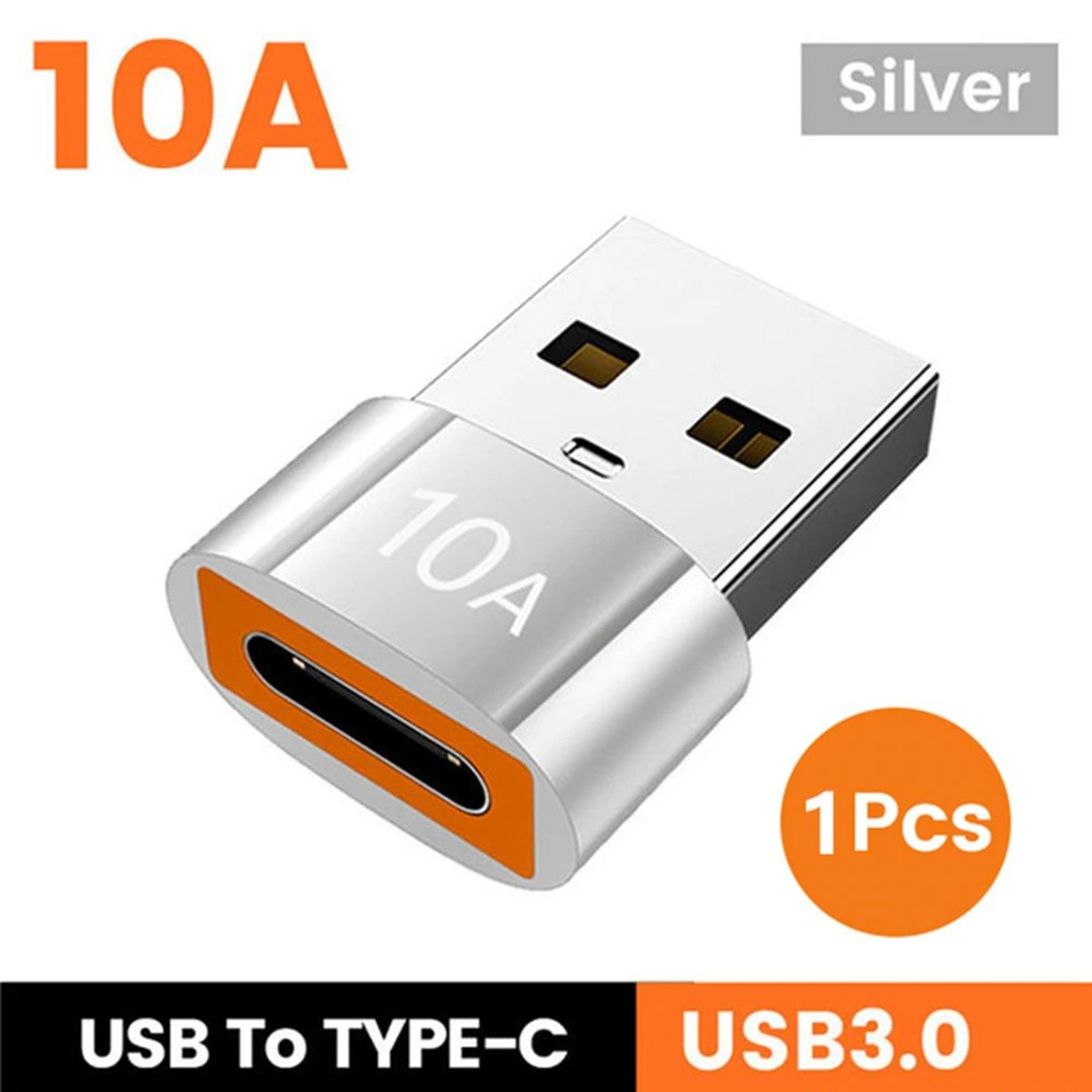 USB 30 USBC OTG Adapter 10A Fast Charge  Data Transfer USBA To TypeC Converter 9