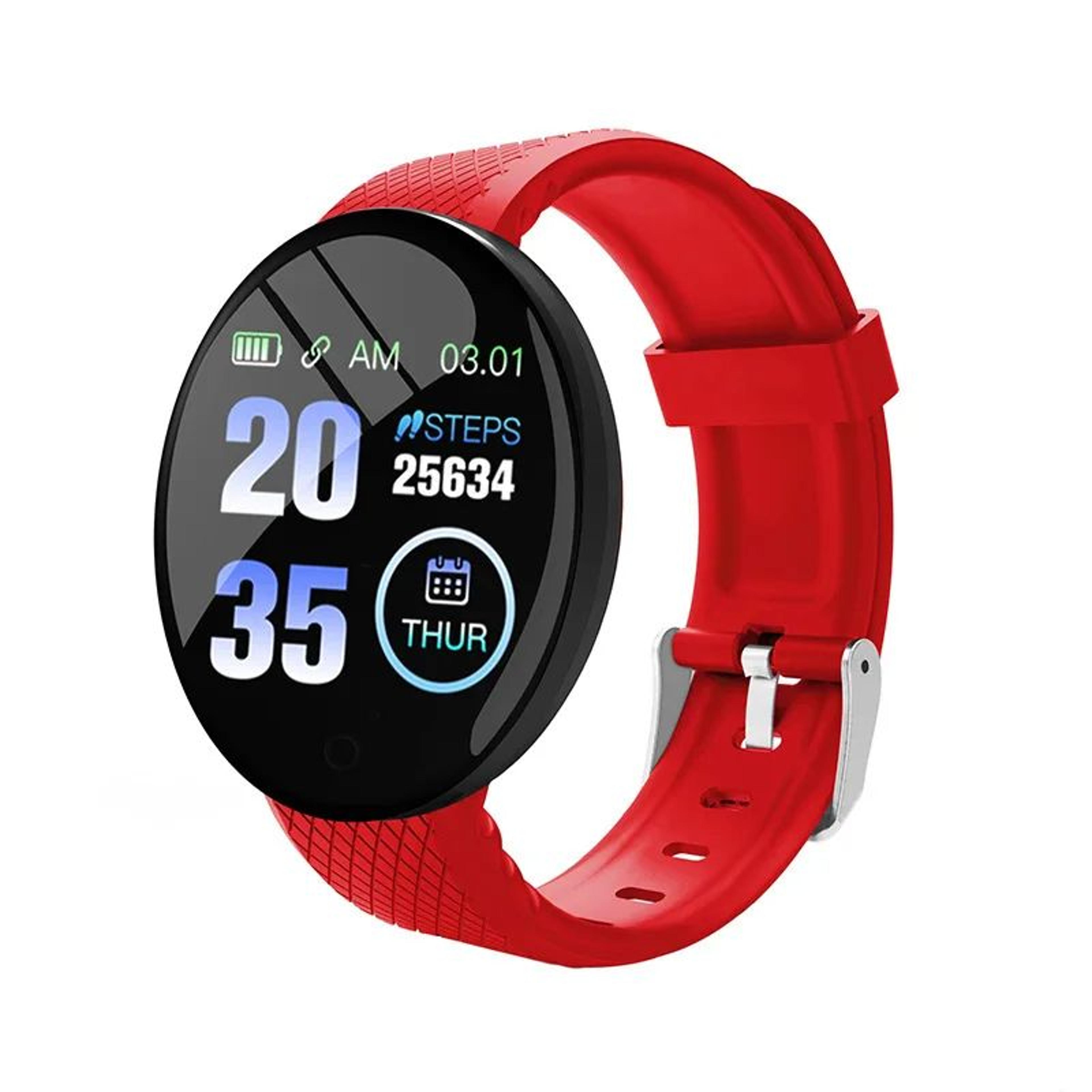 D18 Circular Color Screen Smartwatch  Fitness Tracker Watch With Call  Message Notifications 8