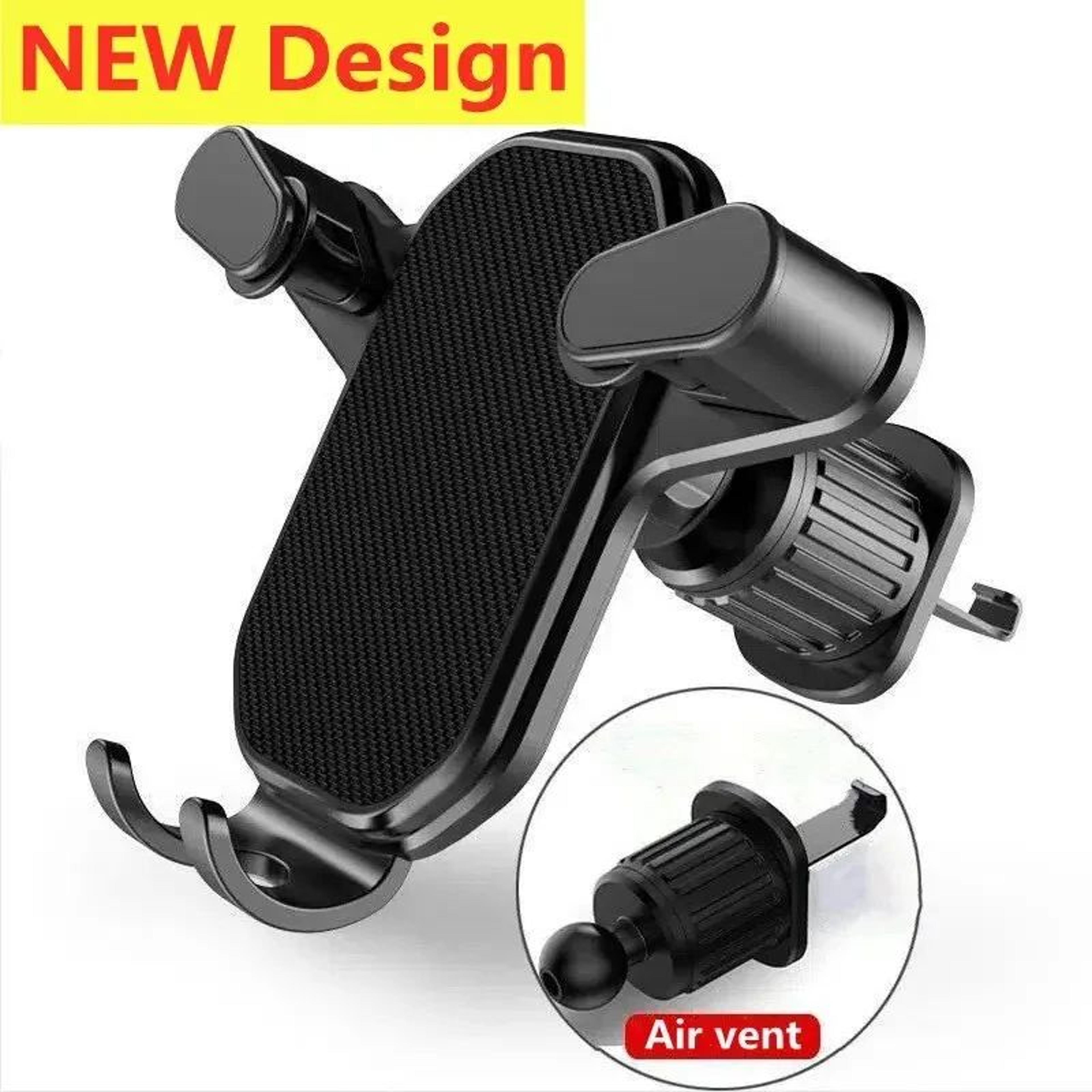 Universal Car Phone Holder Gravity Air Vent Mount With Hook Base  Secure OneHand Smartphone GPS Sta 0