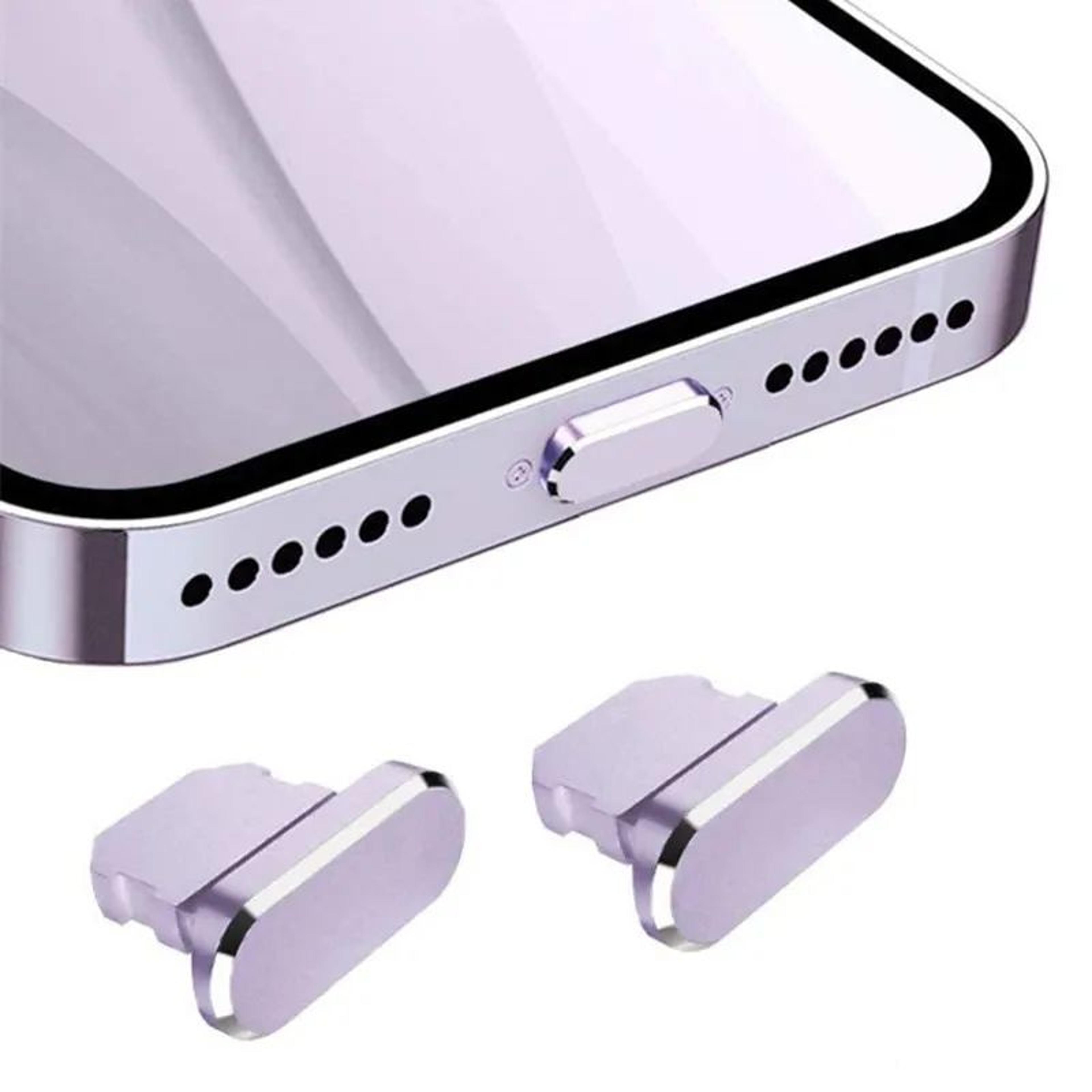 Metal Lightning Port Dust Plug For IPhone  Charging Port Protector Against Lint  Debris 9