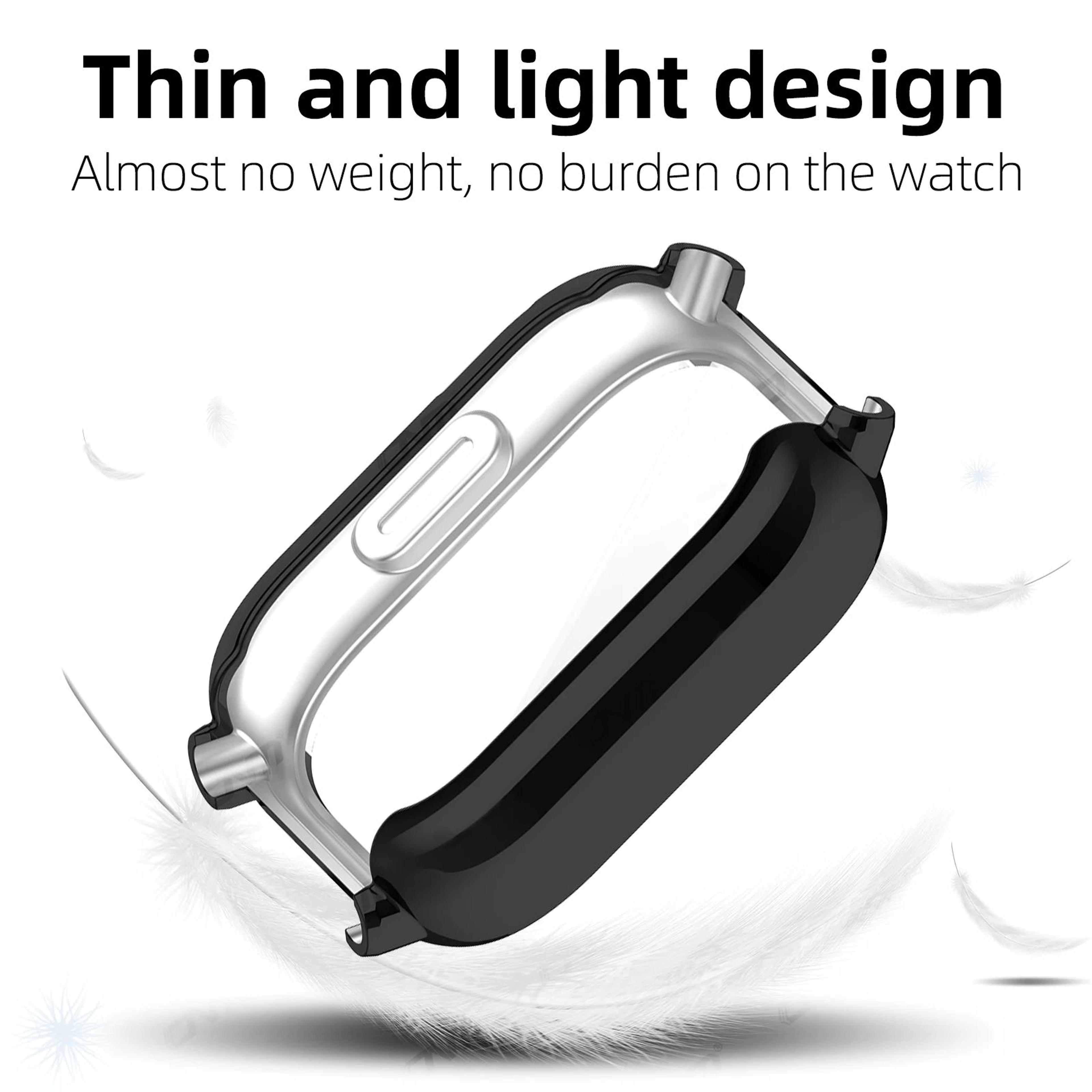 Redmi Watch 5 TPU Protective Case With Screen Protector  FullCover Bumper For Watch 5 Lite  Active 3
