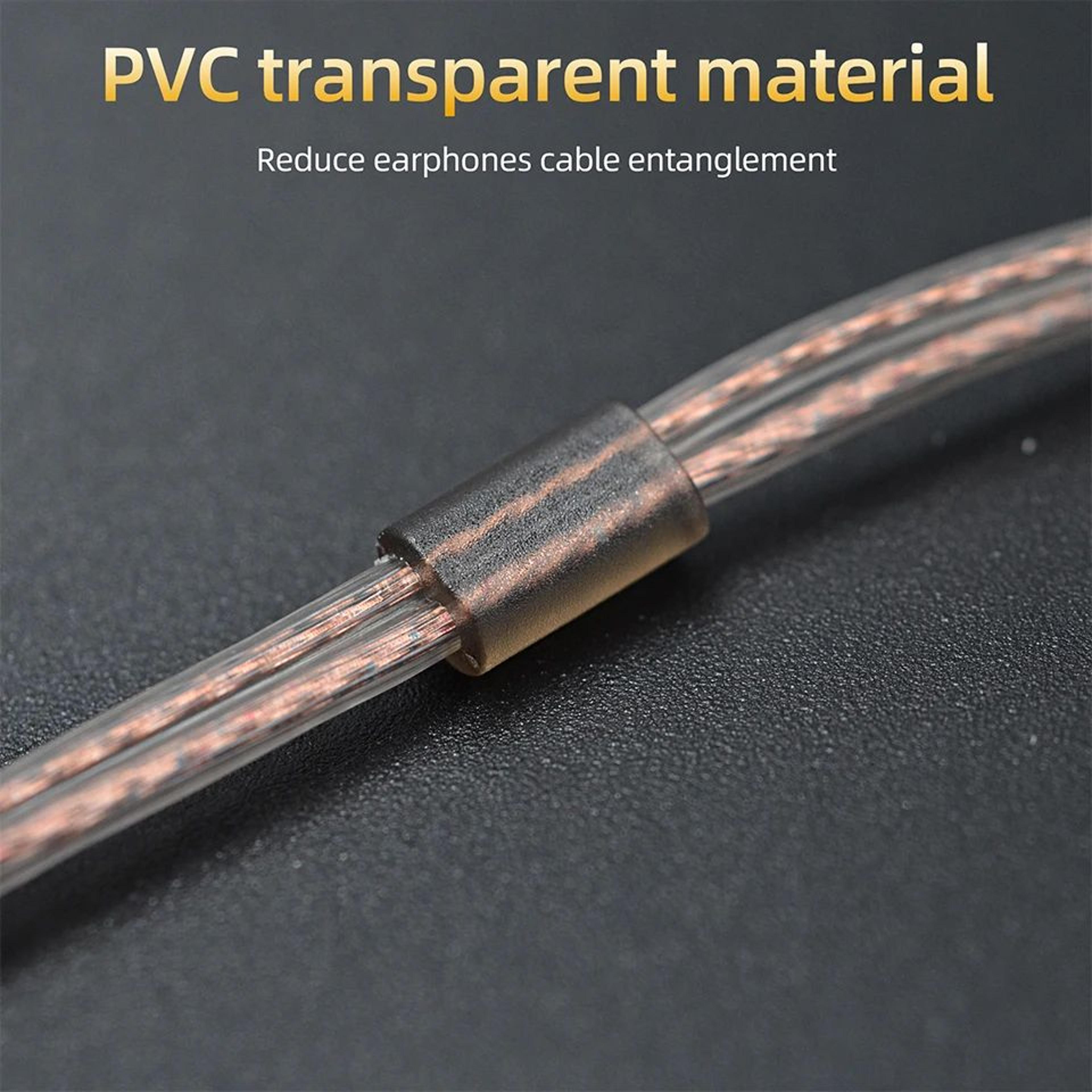 KZ 784Core Mixed Copper Upgrade Cable  075mm 2Pin IEM Replacement Wire For Clearer Richer Sound 3