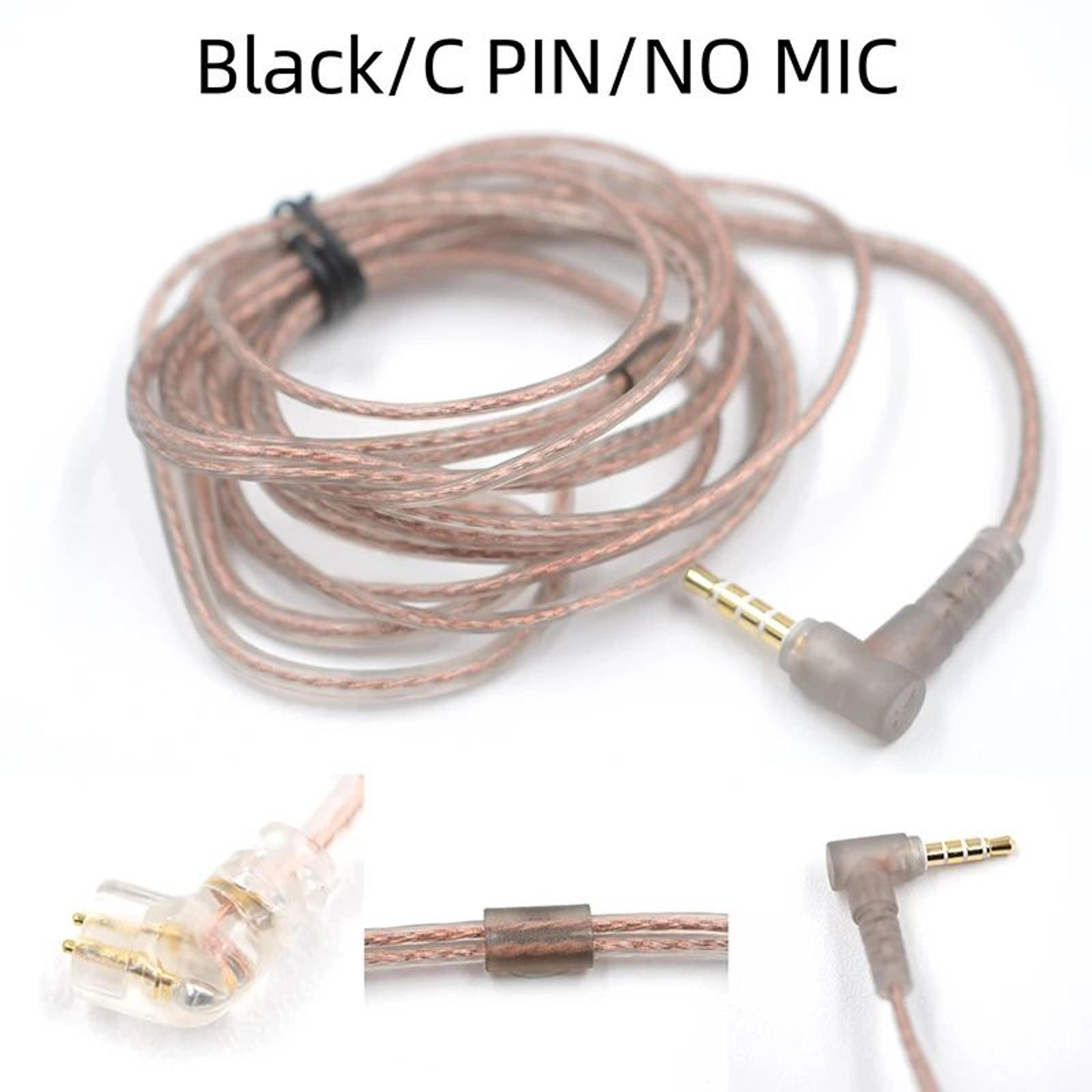 KZ 784Core Mixed Copper Upgrade Cable  075mm 2Pin IEM Replacement Wire For Clearer Richer Sound 6