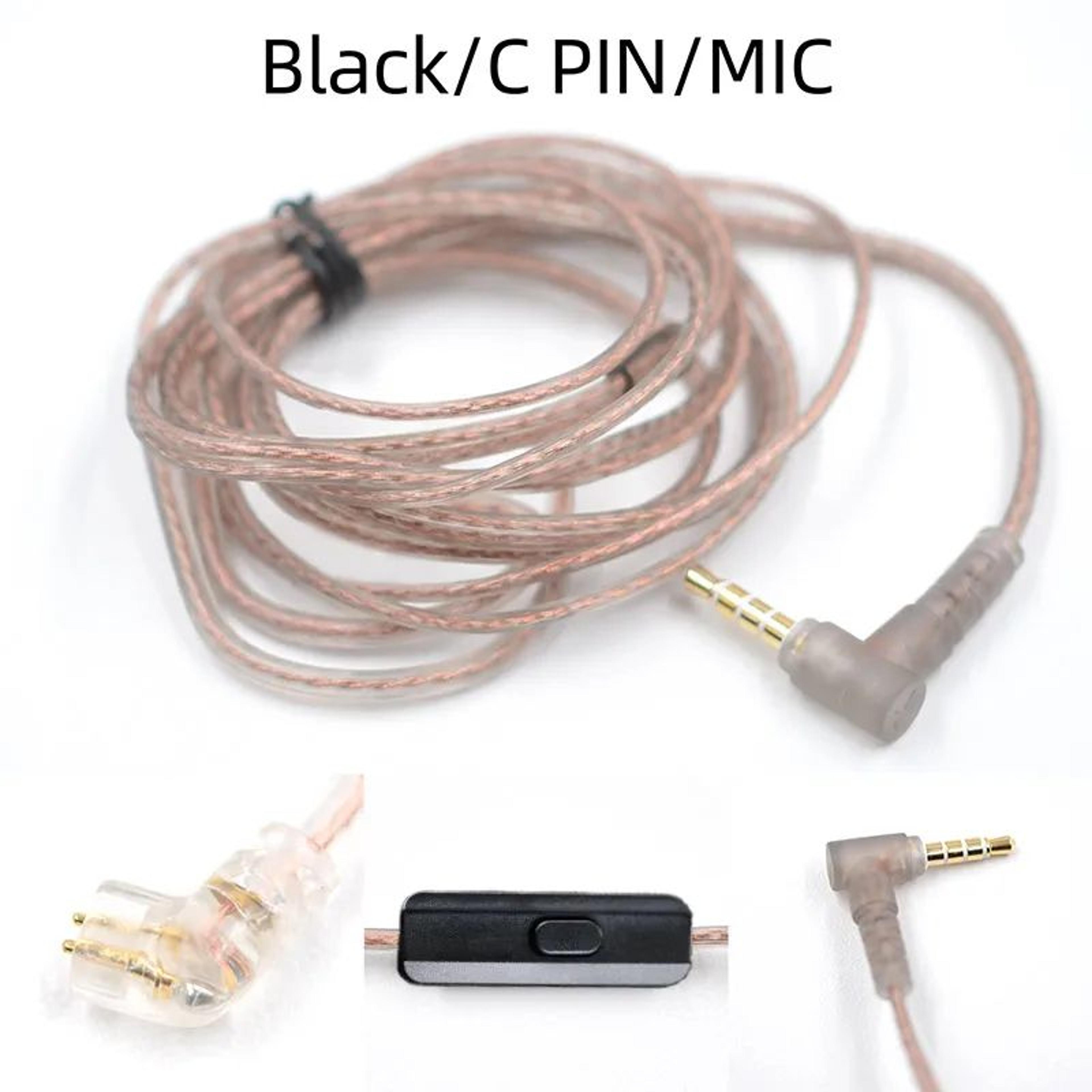 KZ 784Core Mixed Copper Upgrade Cable  075mm 2Pin IEM Replacement Wire For Clearer Richer Sound 7