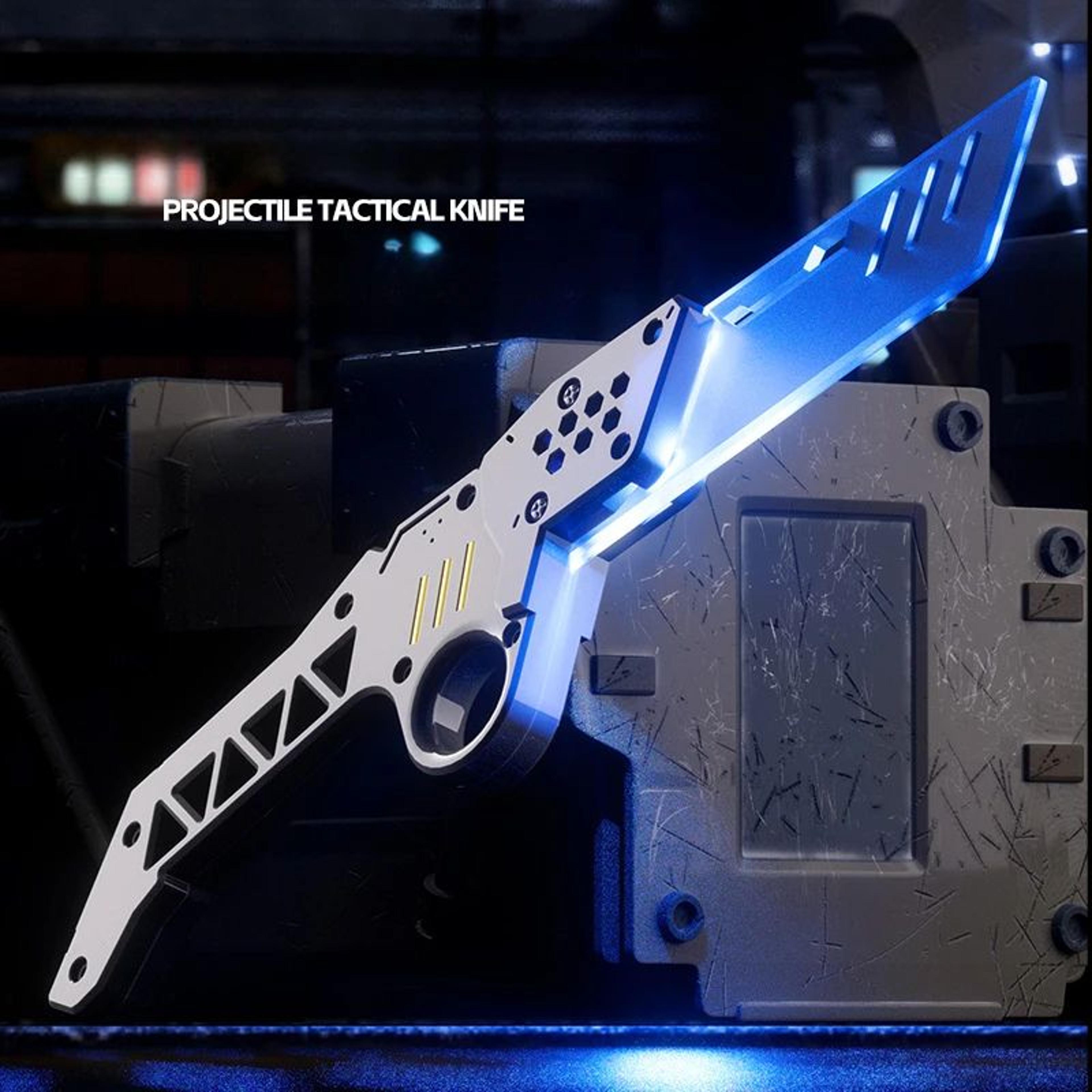 OneClick 3D Printed Blade Fidget Toy  Knife Prop Toy Collectible Desk Ornament 4