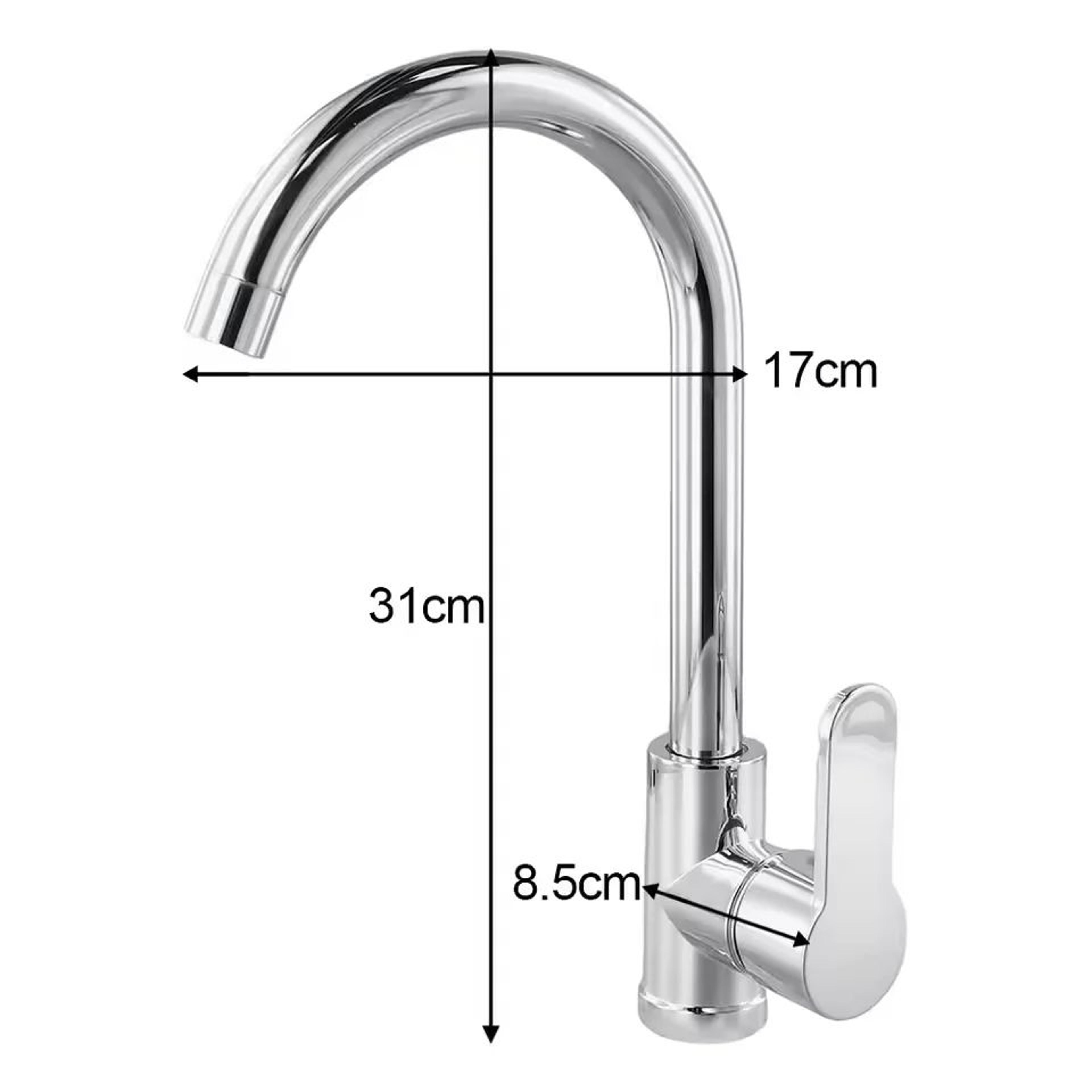 Stainless Steel Hot  Cold Kitchen Faucet With SplashProof Sprayer  Single Handle Sink Mixer 5