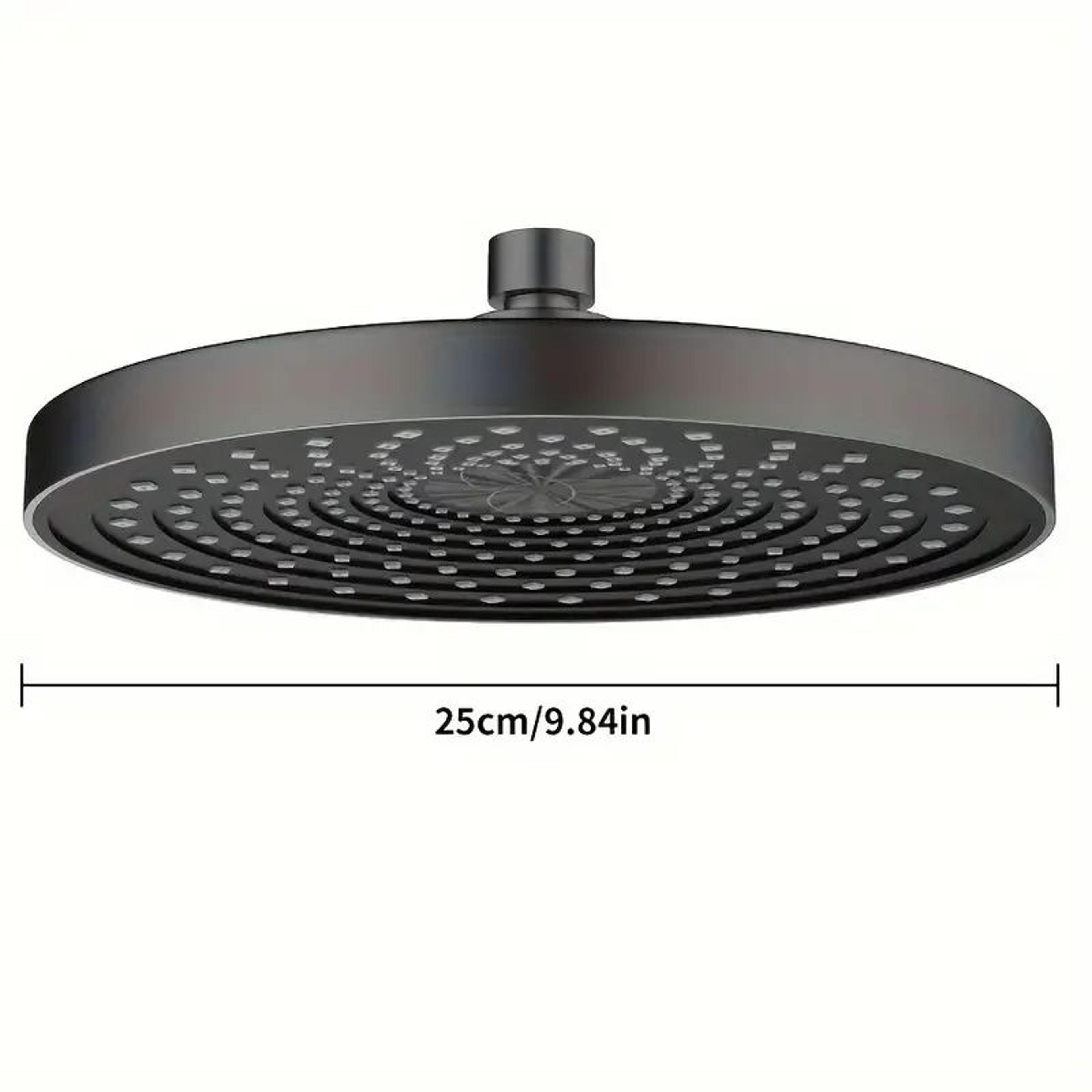 LargeFlow 10 Inch Rainfall Shower Head  High Pressure WaterSaving Top Sprayer 6