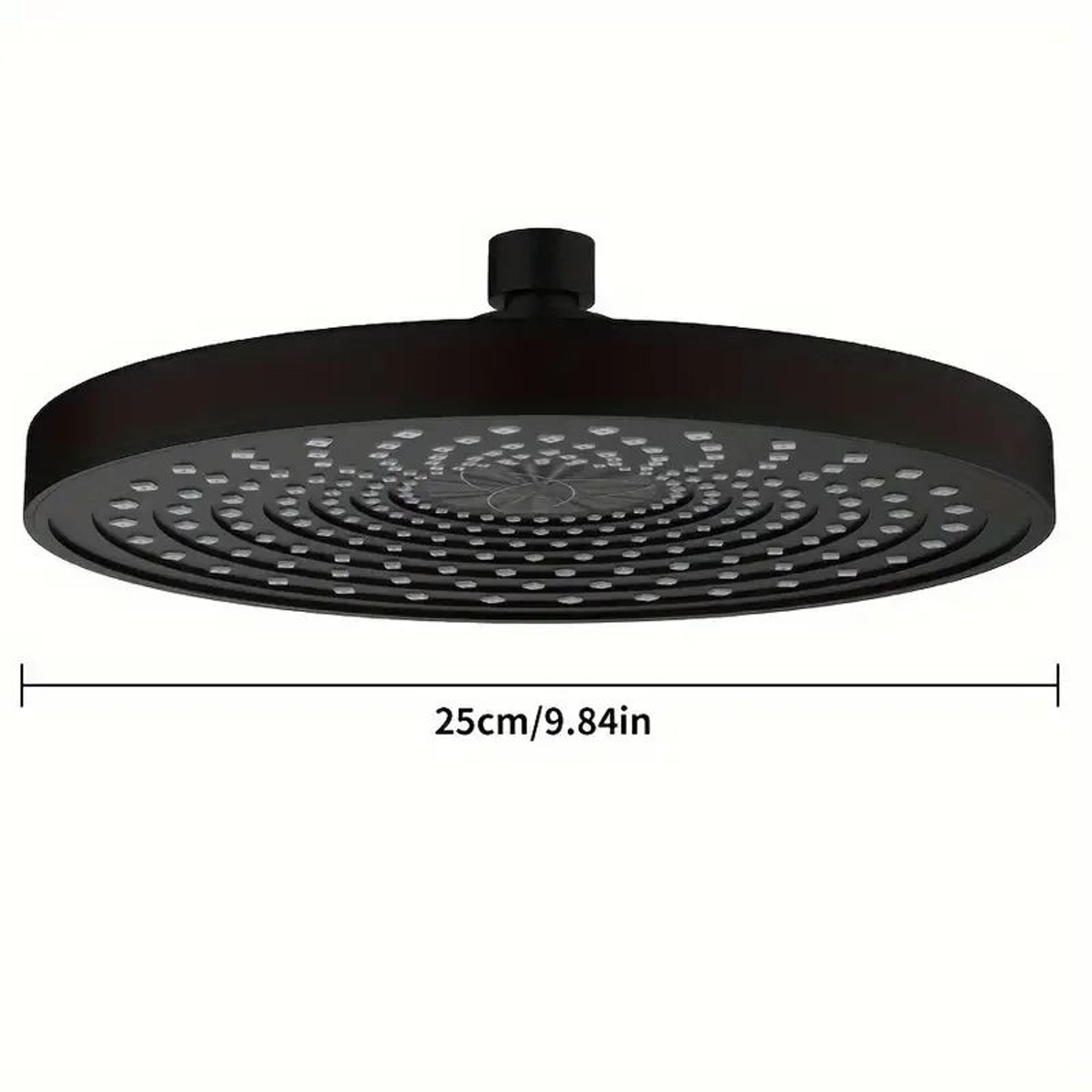 LargeFlow 10 Inch Rainfall Shower Head  High Pressure WaterSaving Top Sprayer 8