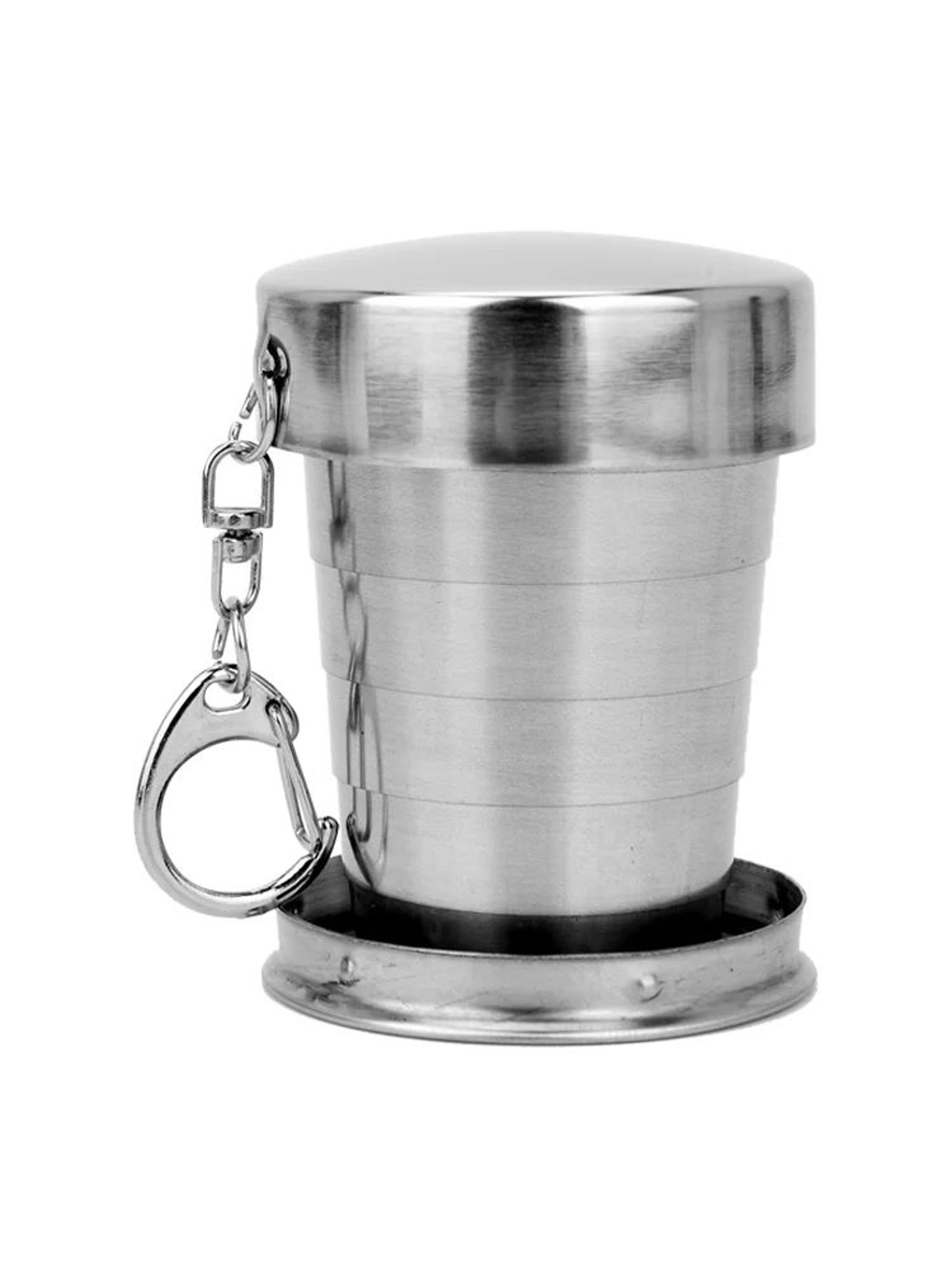 Stainless Steel Telescopic Folding Cup 75250ml Portable Travel  Camping Coffee Mug 6