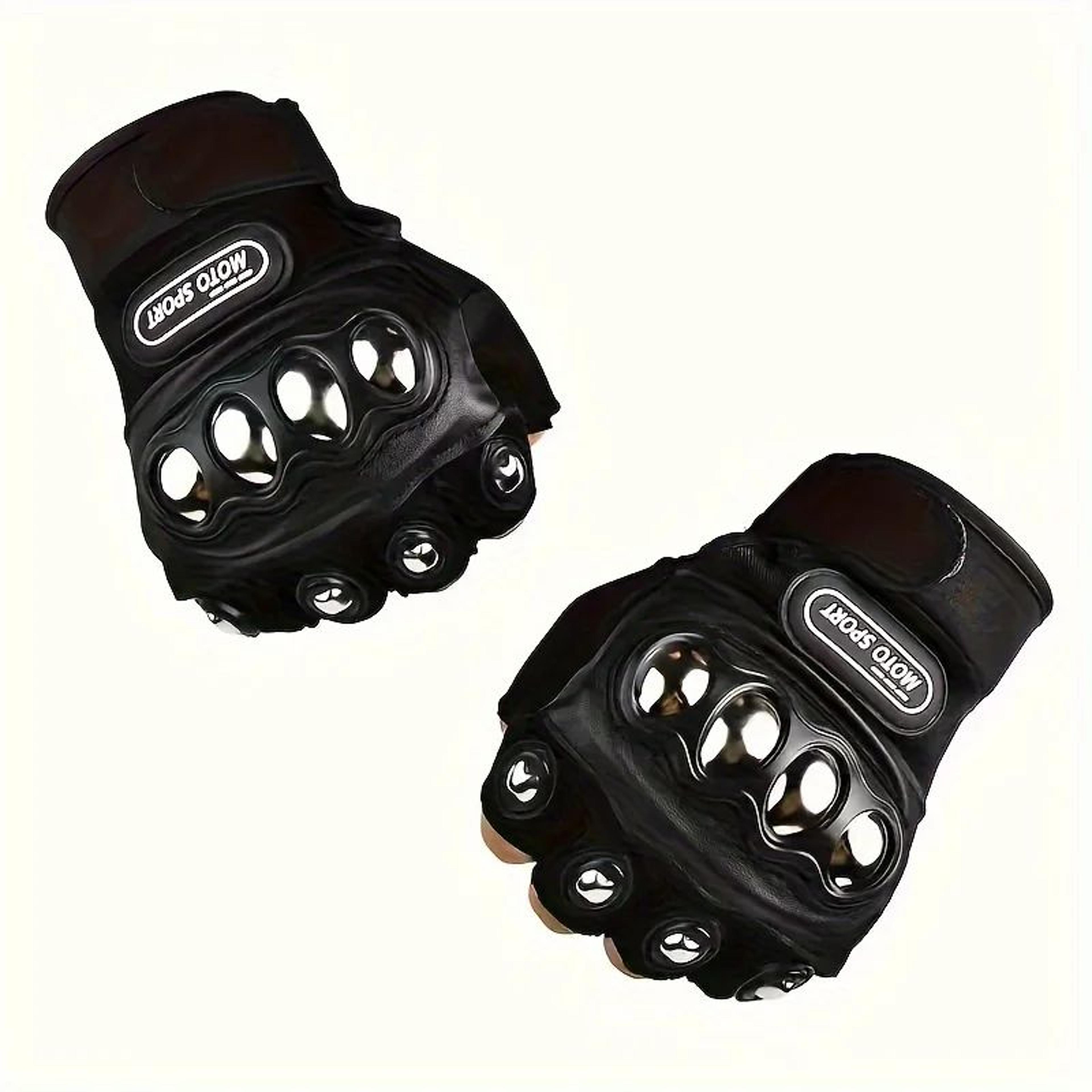 SteelKnuckle Outdoor Motorcycle Gloves 2Pair Set  Touchscreen AntiSlip Impact Protection 3