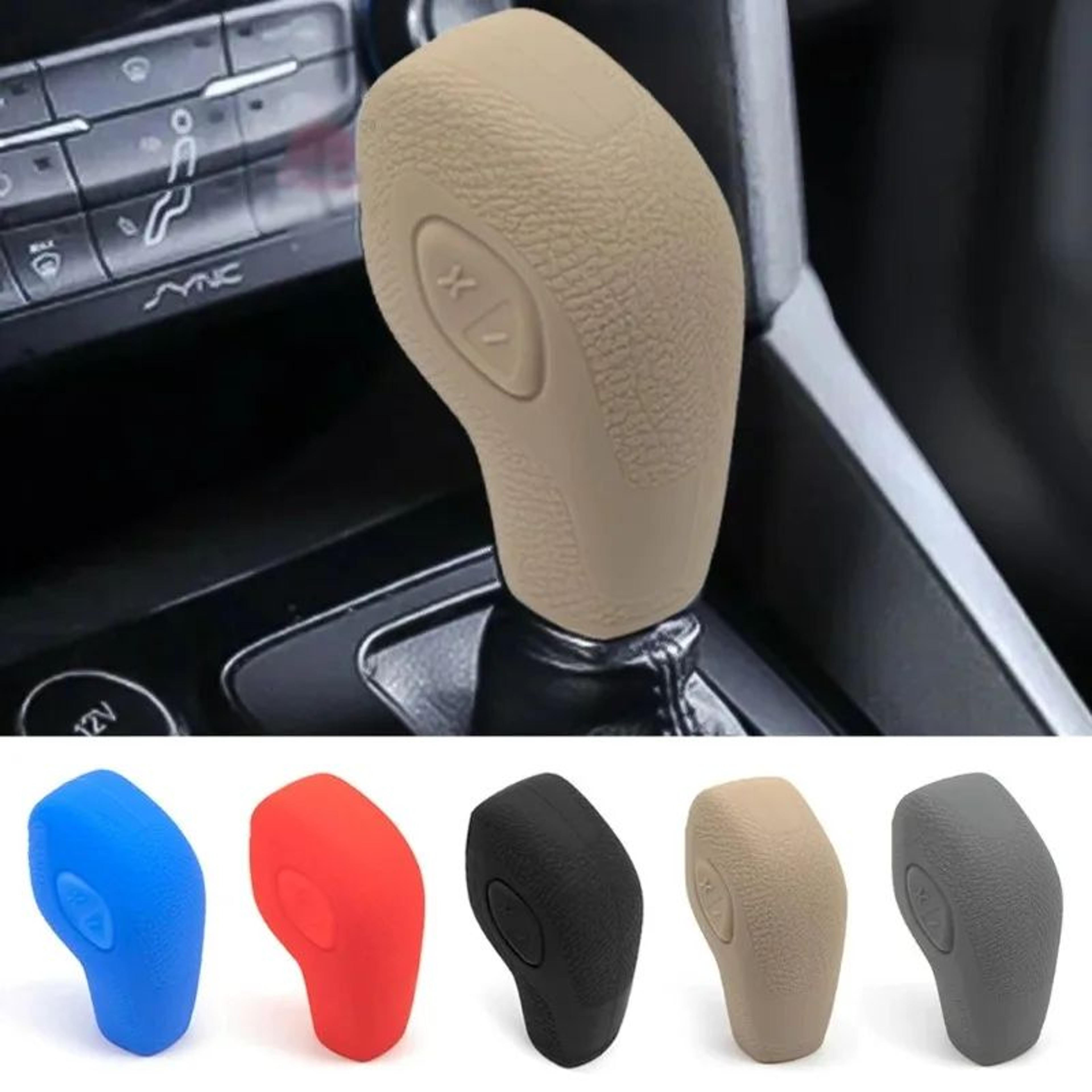 Universal Silicone Gear Shift Cover  AntiSlip Shift Knob Cover  Car Gear Shifter Protector 1