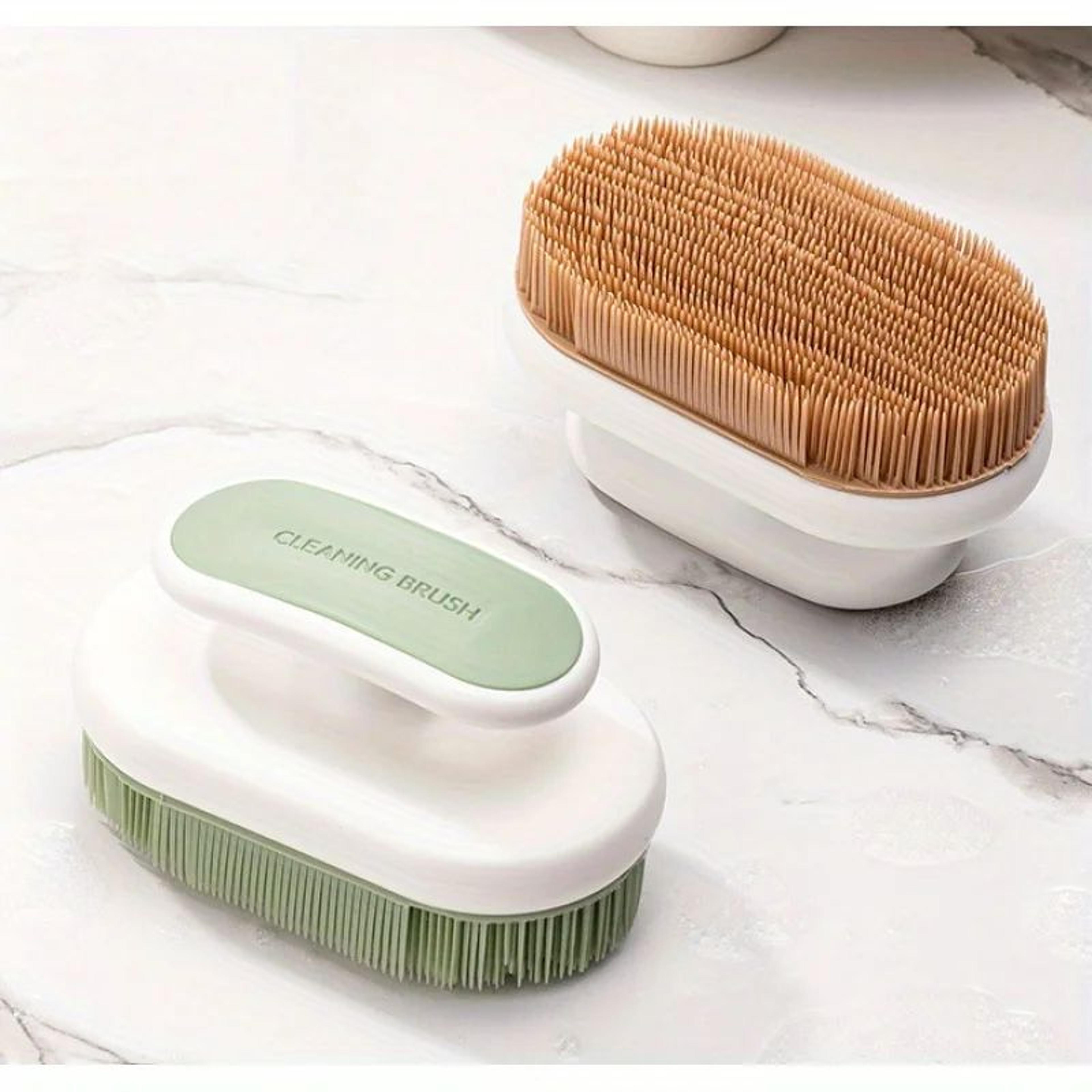 SoftBristle NonShedding Shoe  Laundry Cleaning Brush PE Bristles PP Handle 0