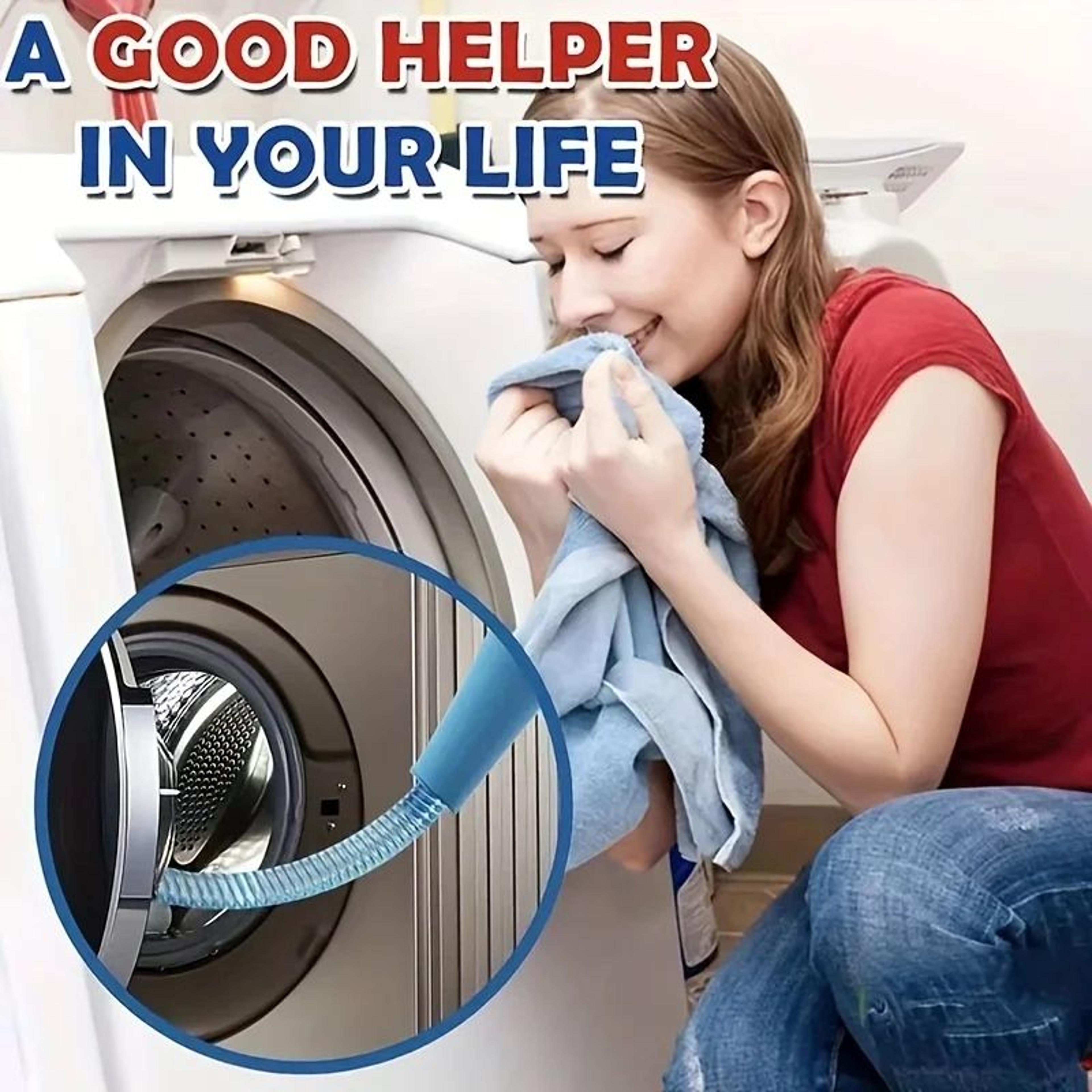 3Piece Washing Machine Vacuum Cleaning Kit  Deep Pipe  Lint Removal Vacuum Cleaner Hose Attachment  3