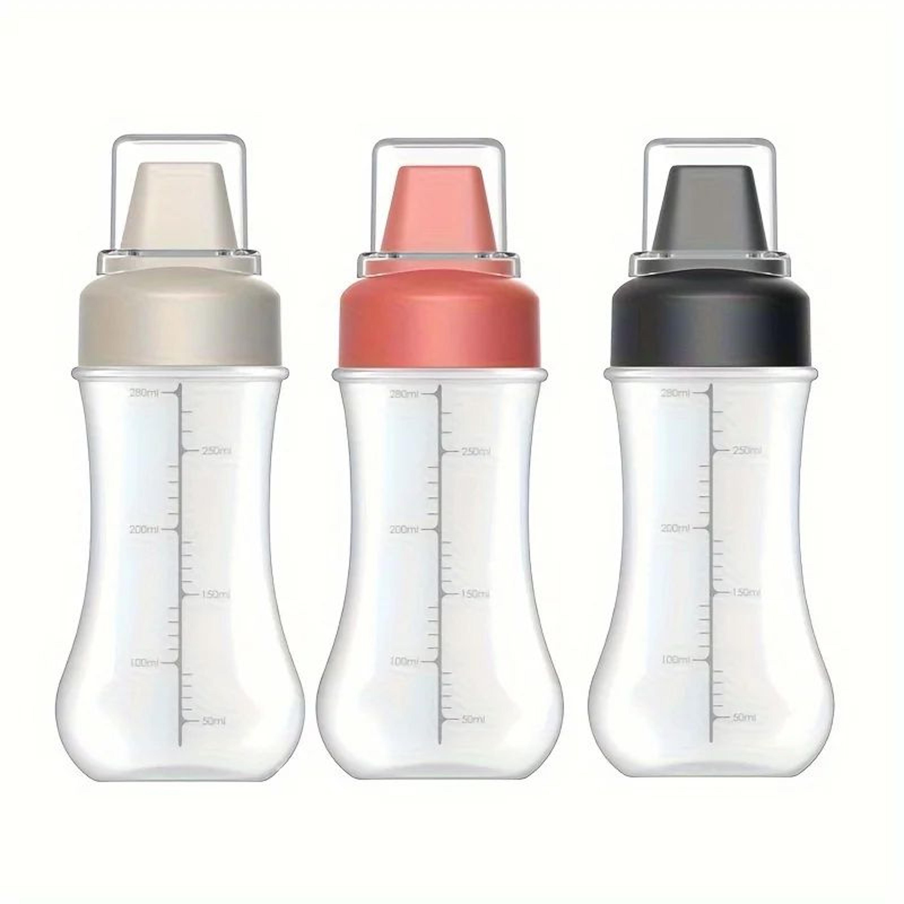 PrecisionControl Squeeze Sauce Bottle  LeakResistant Condiment Squeeze Bottle For Ketchup Honey  Sa 3