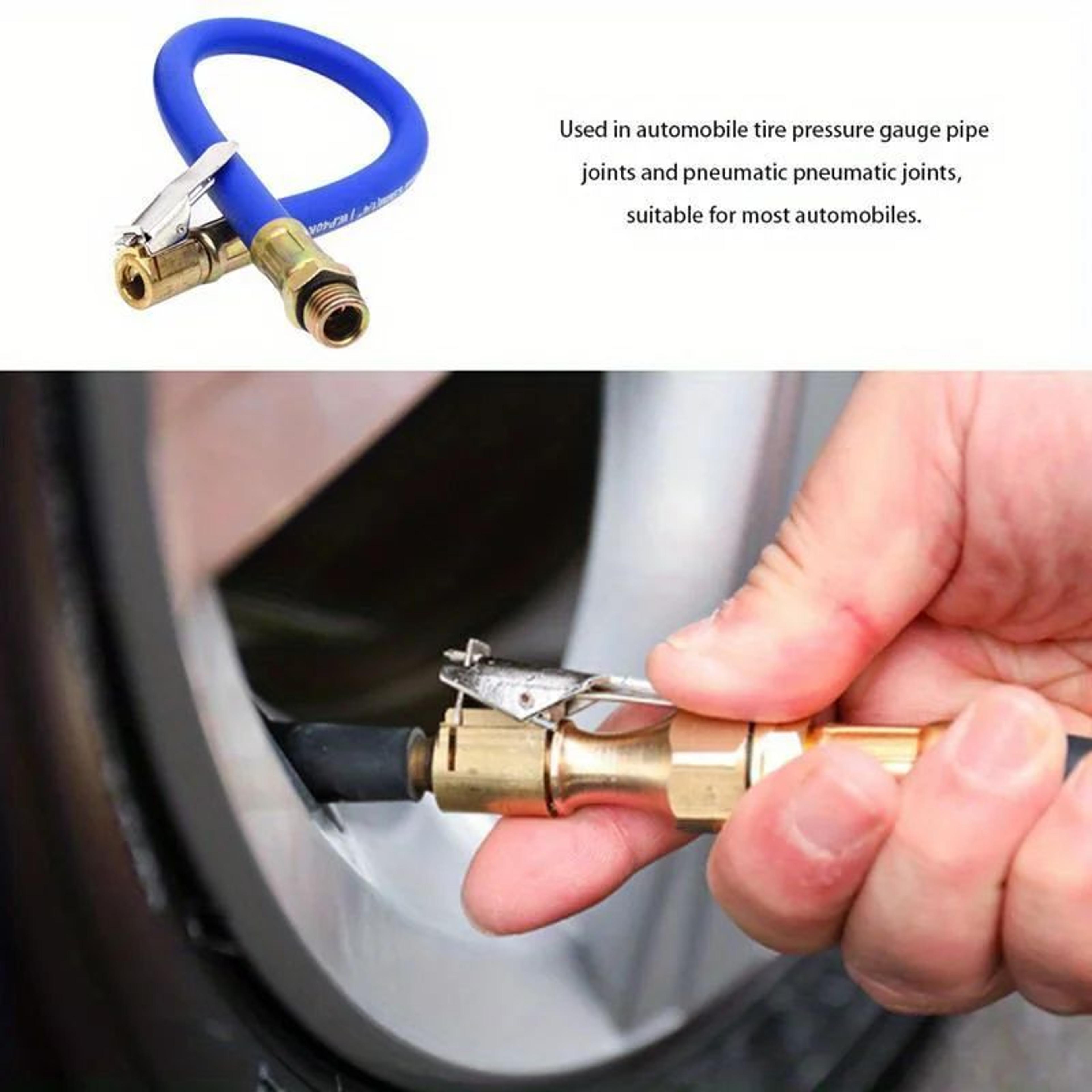 AllAccess Tire Inflator Extension Hose With Air Chuck Adapter For Fast Easy Tire Filling 1