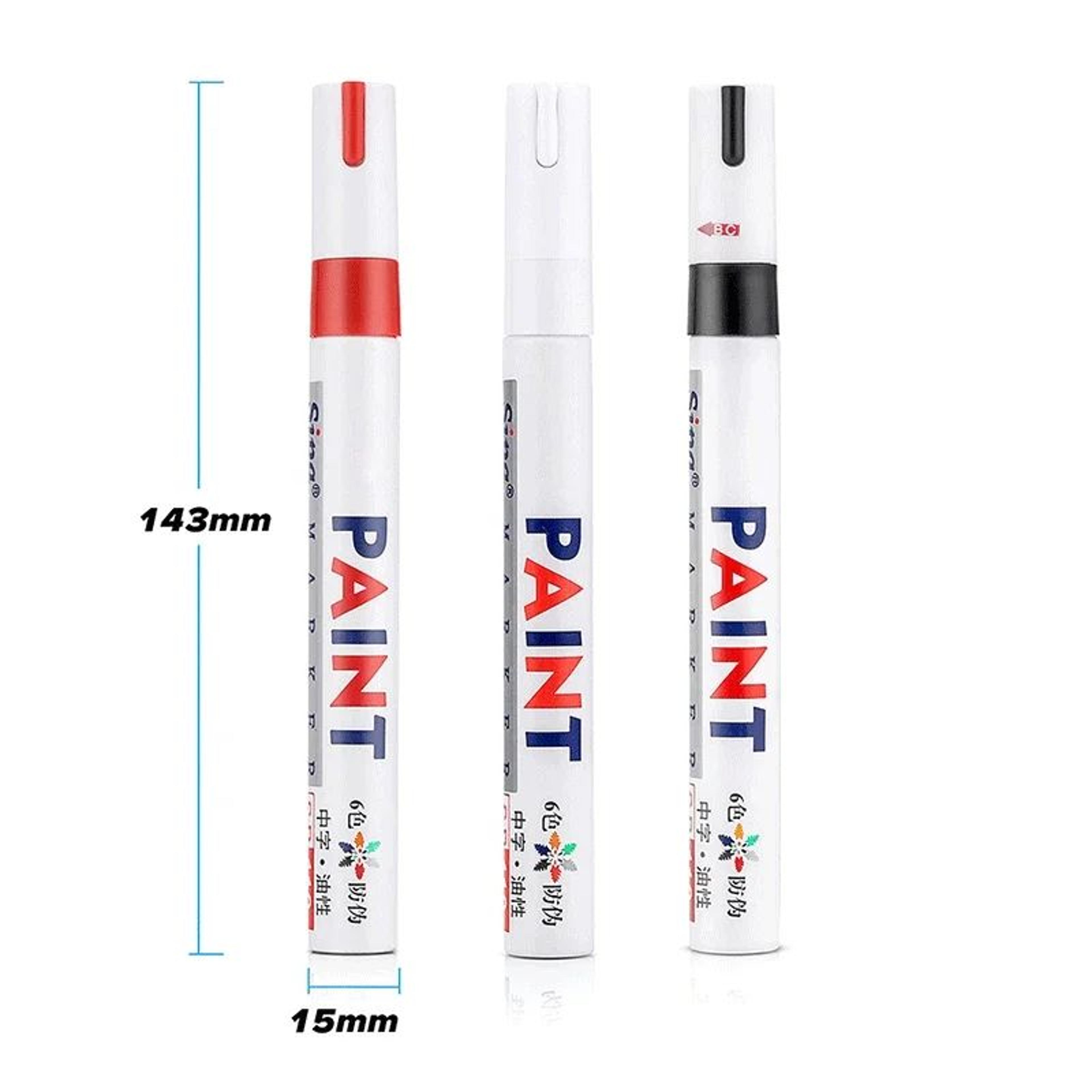 Waterproof Tire Paint Pen Permanent Marker For Wheels Treads  Auto Detailing 3