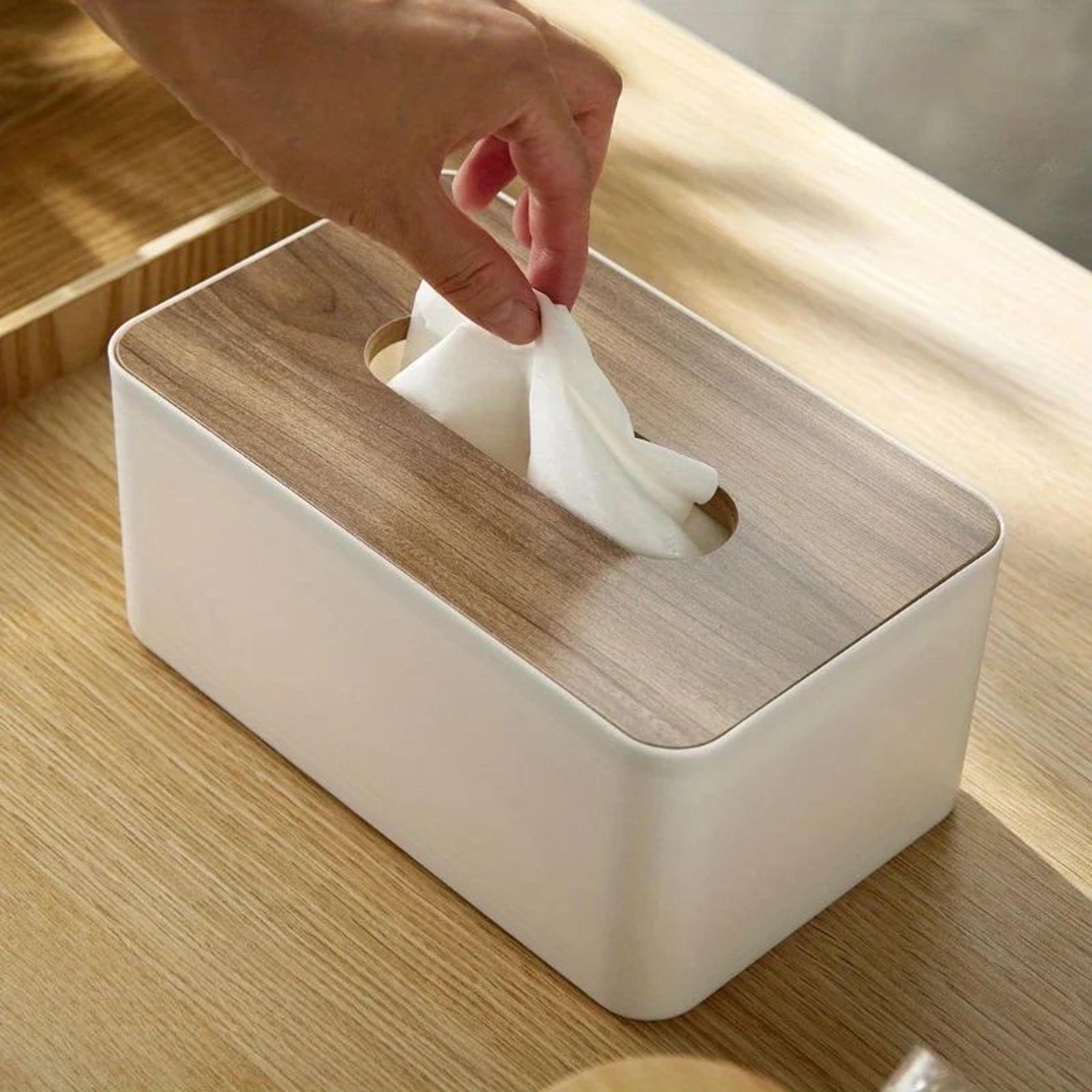 Multifunctional Plastic Storage Box For Paper  Desk Essentials  Minimal Paper Organizer Box For Hom 2