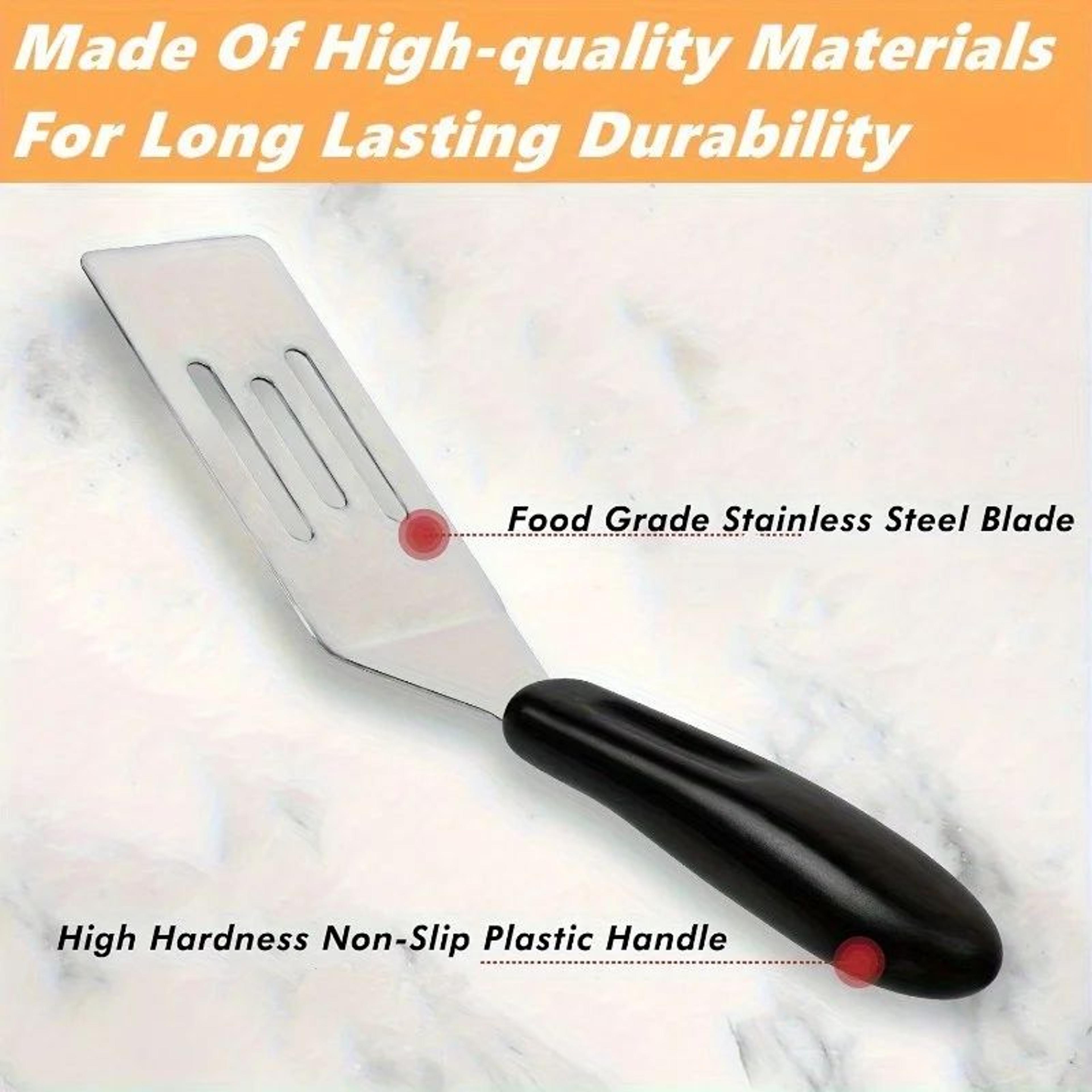 Mini Stainless Steel Brownie Spatula  Small Metal Serving  Cooking Turner For Cookies Lasagna And D 2