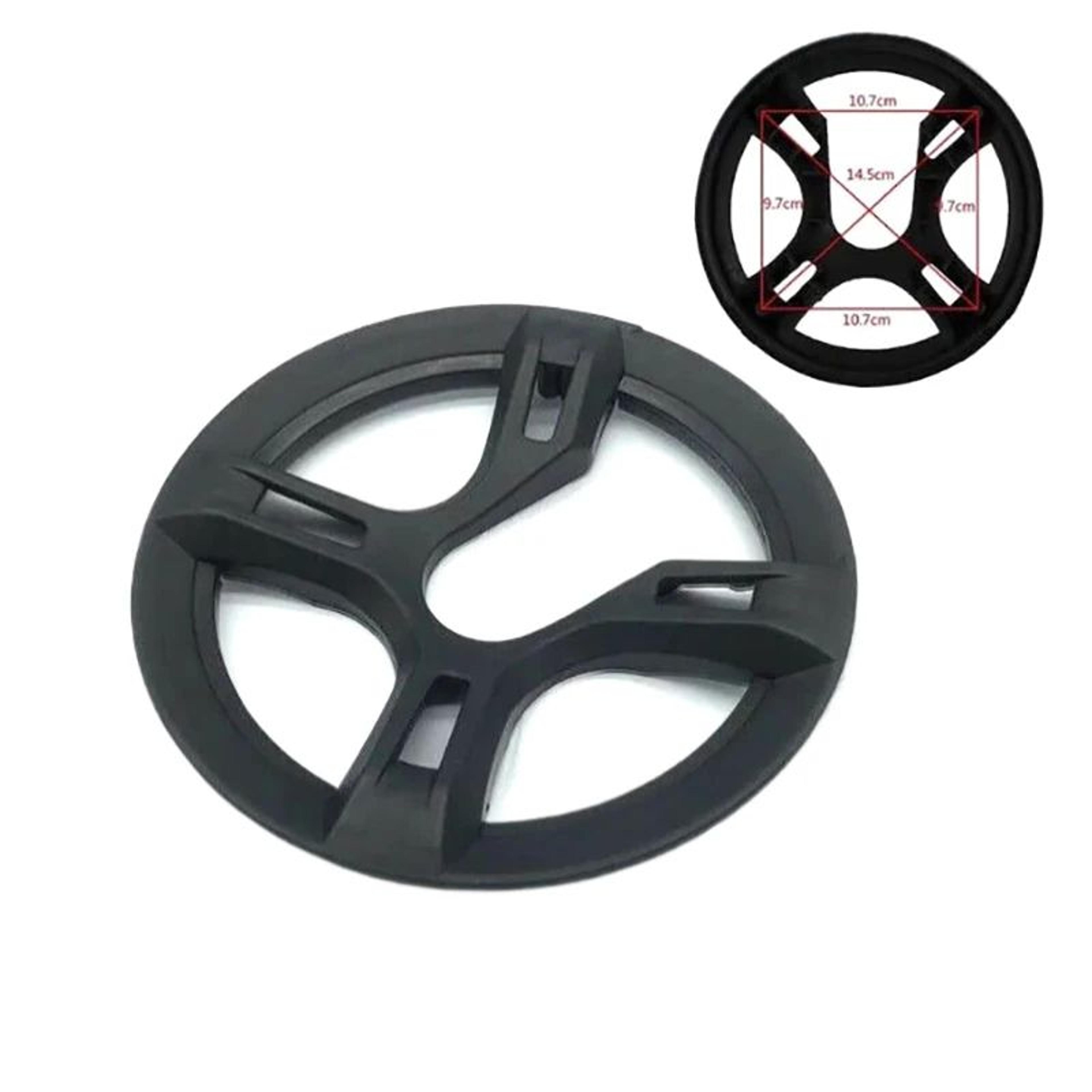 Durable 48T Bicycle Chain Guard Cover  4Hole Crankset Protector  Chainring Shield 2
