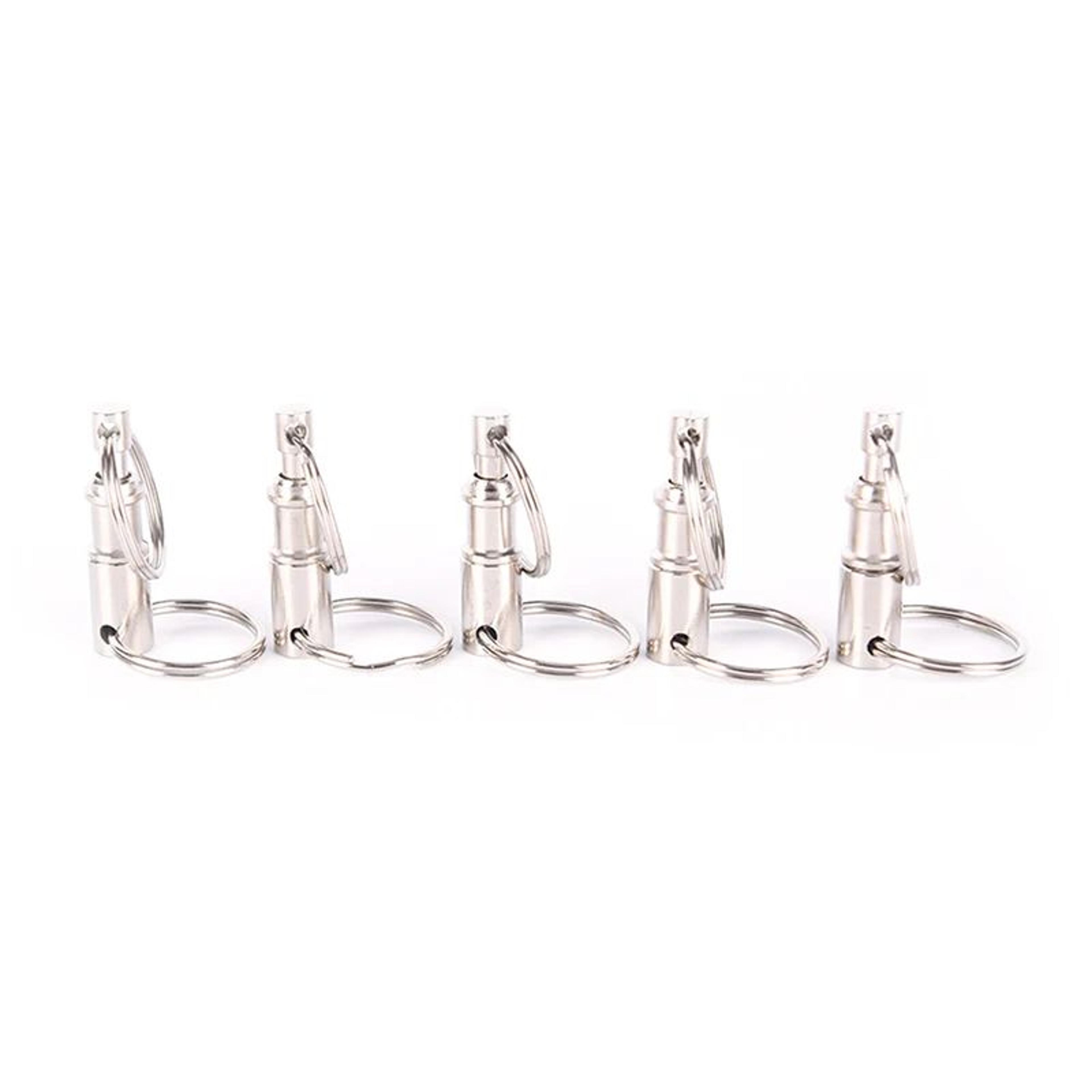 Quick Release Detachable Keychain Set 35pcs Pull Apart Key Ring For Everyday Carry 5