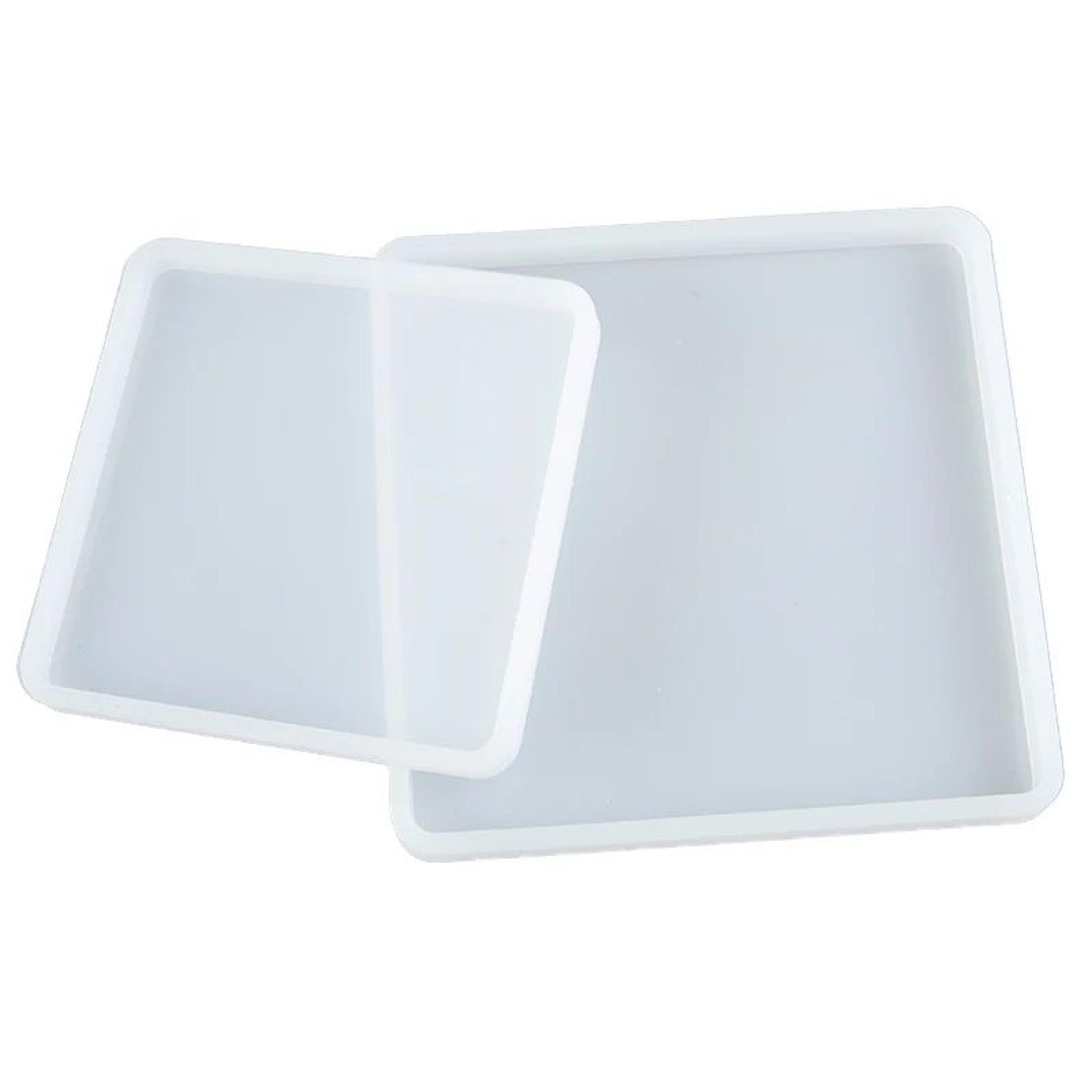 Square Silicone Resin Casting Mold Set For Coasters  Trays  Flexible Epoxy Mold For DIY Jewelry  De 5