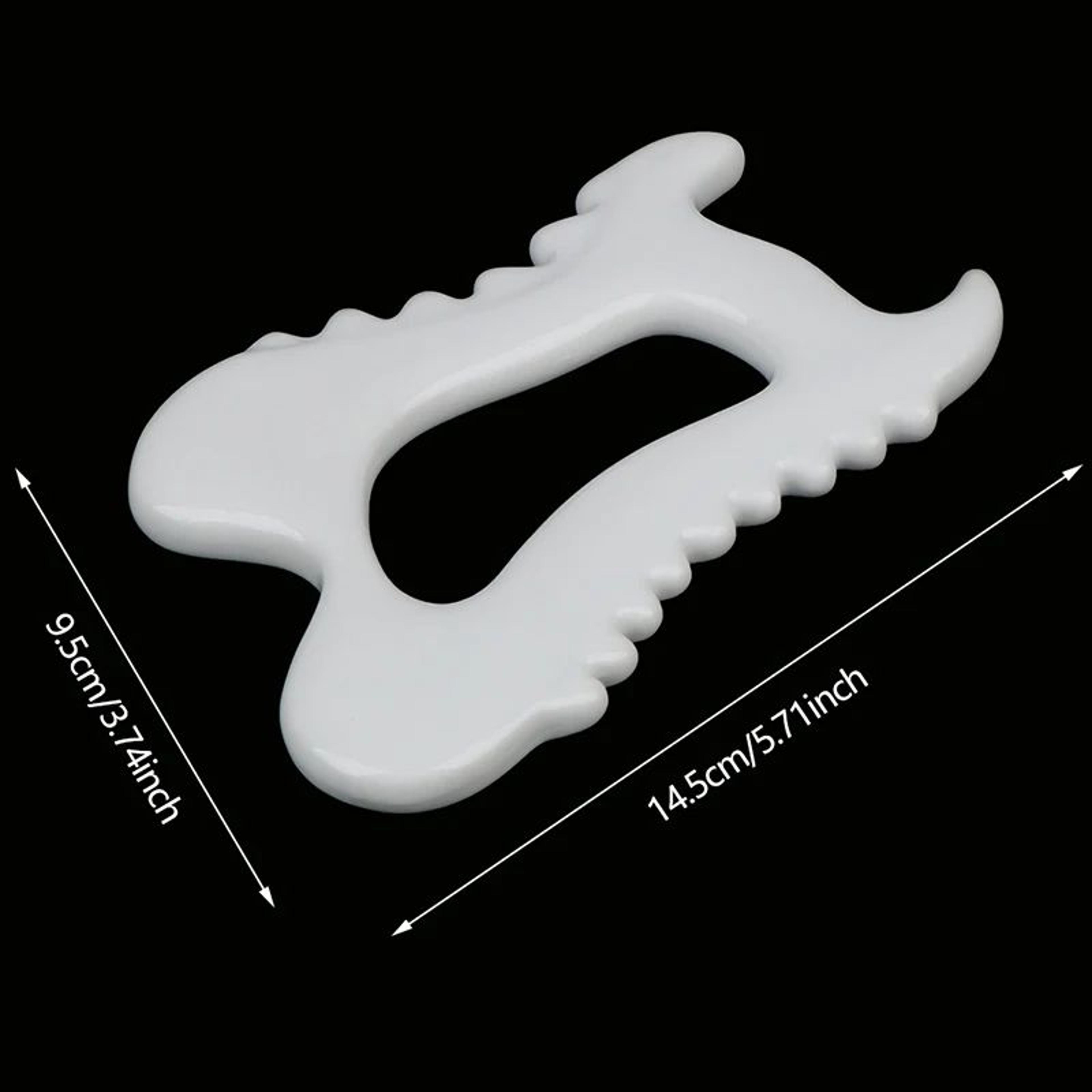 Ceramic Gua Sha Massage Board For Face  Body Sculpting Lymphatic Drainage And Muscle Relief 8