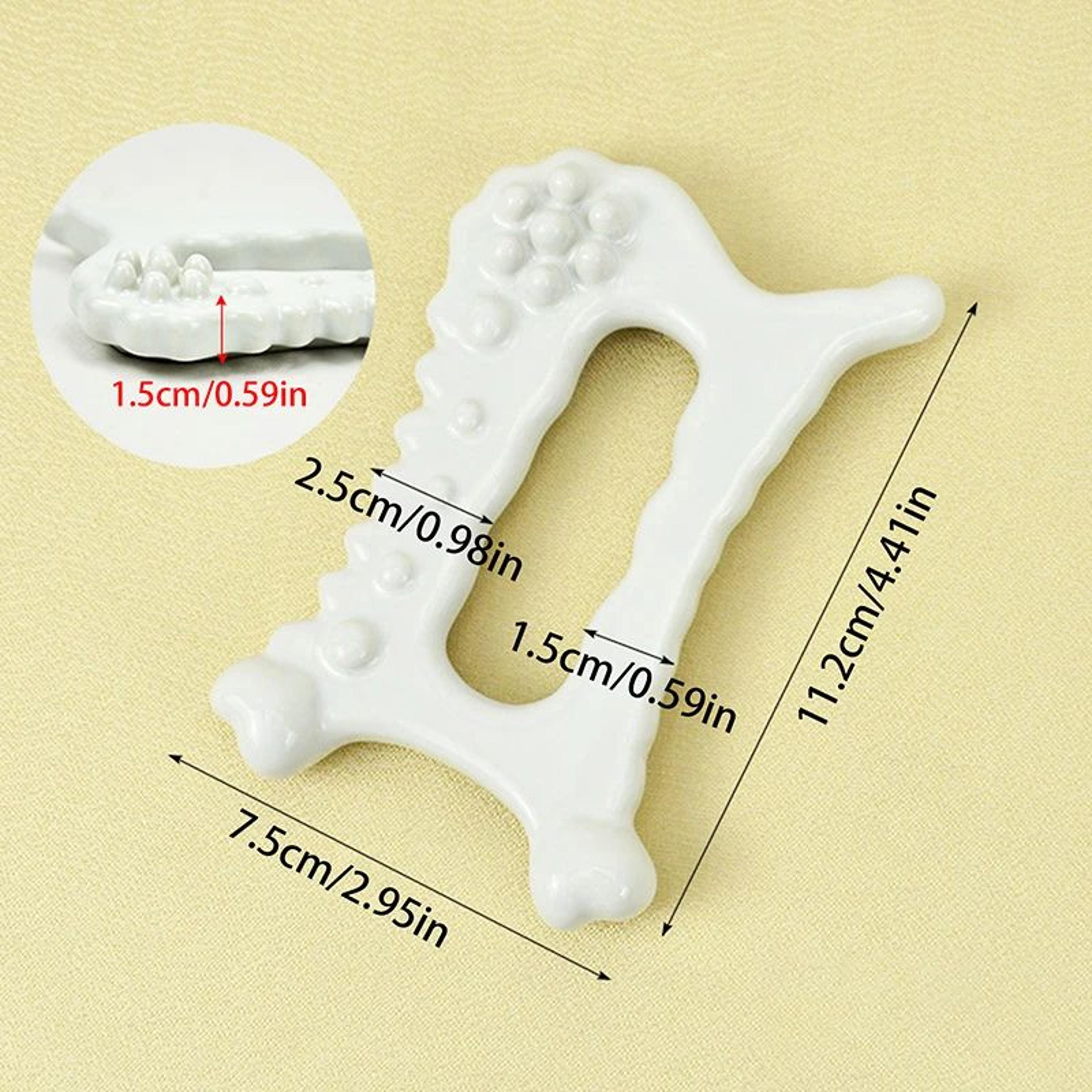 Ceramic Gua Sha Massage Board For Face  Body Sculpting Lymphatic Drainage And Muscle Relief 10