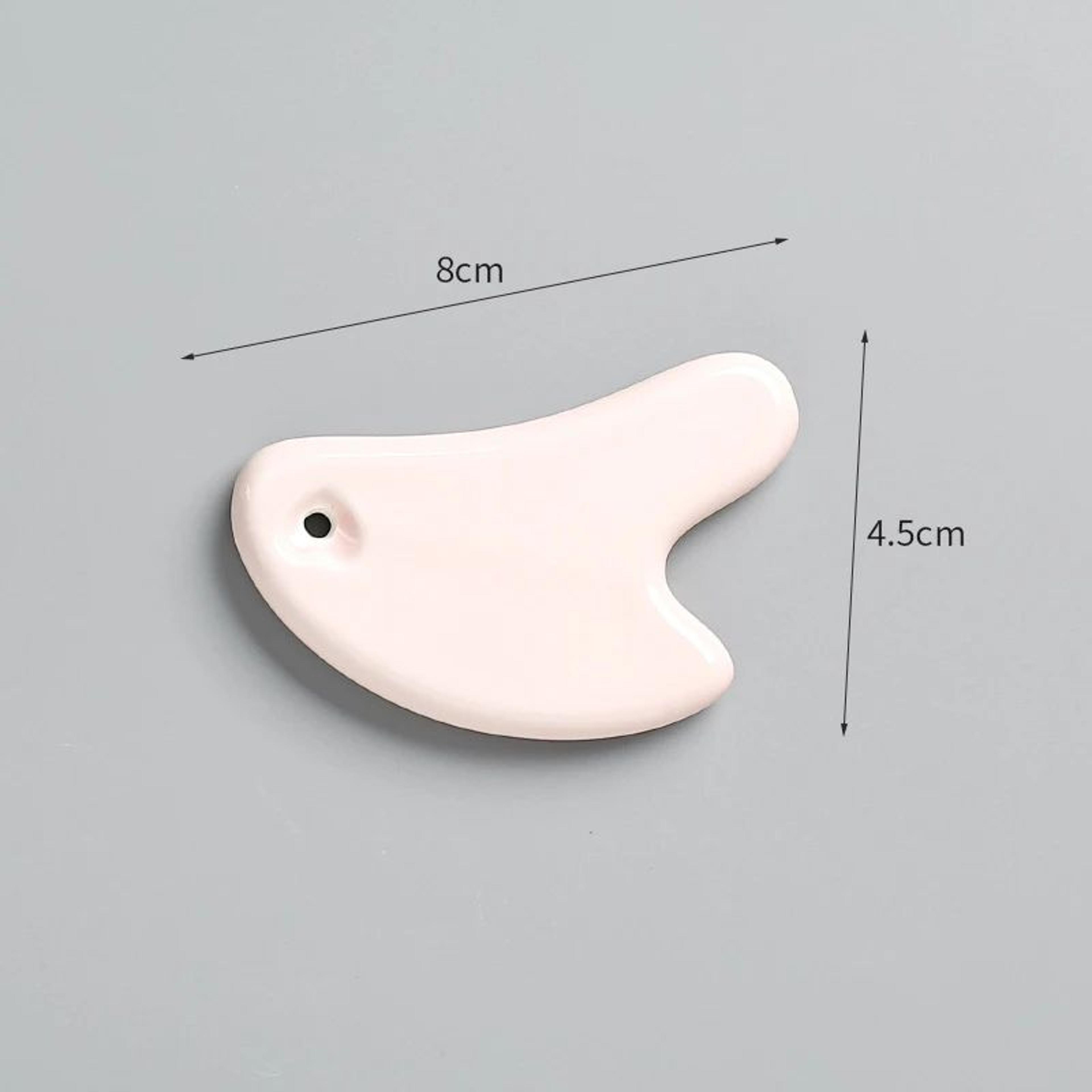 Ceramic Gua Sha Massage Board For Face  Body Sculpting Lymphatic Drainage And Muscle Relief 12