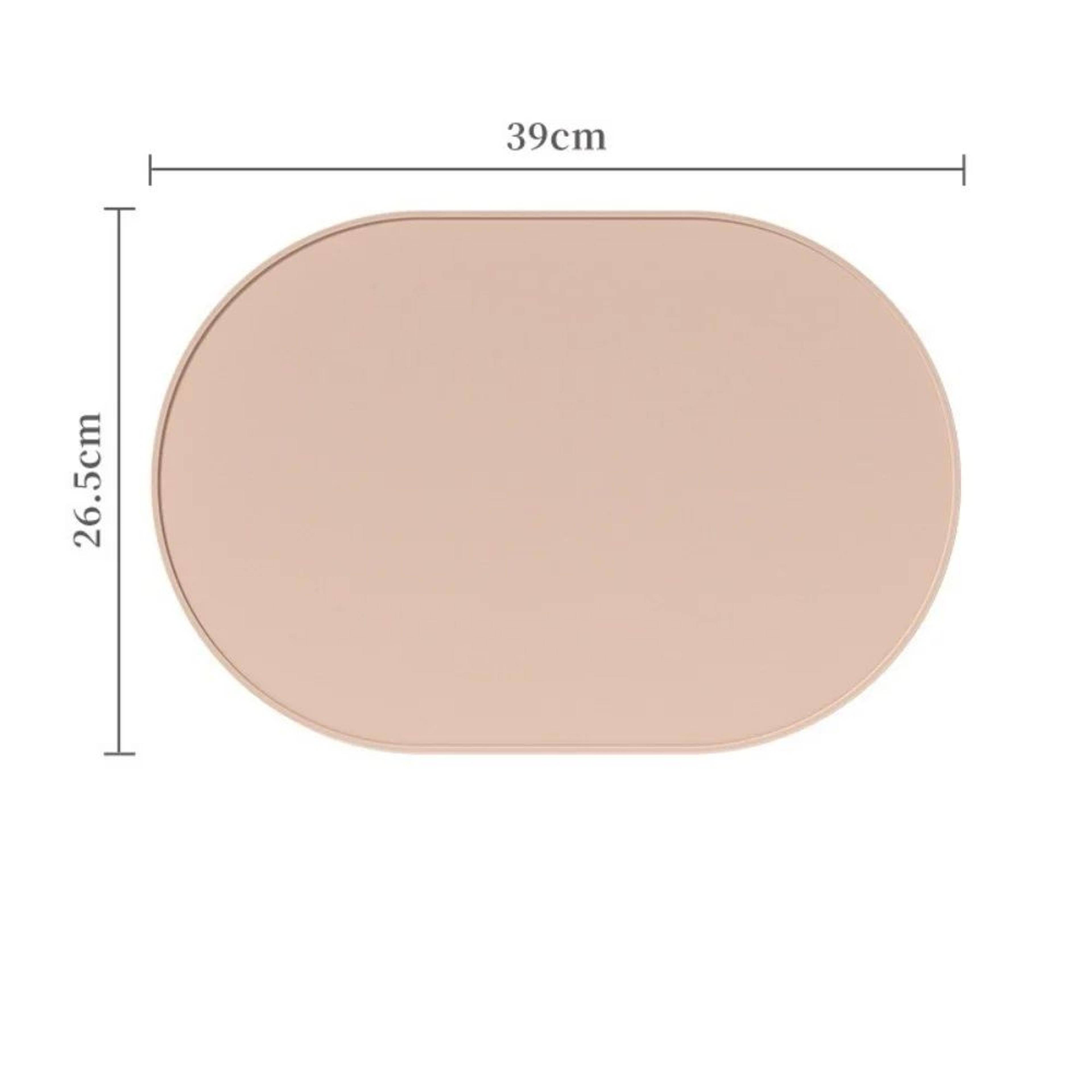 HeatResistant Silicone Placemat  Waterproof Reusable EasyClean Table Mat For Daily Dining 7