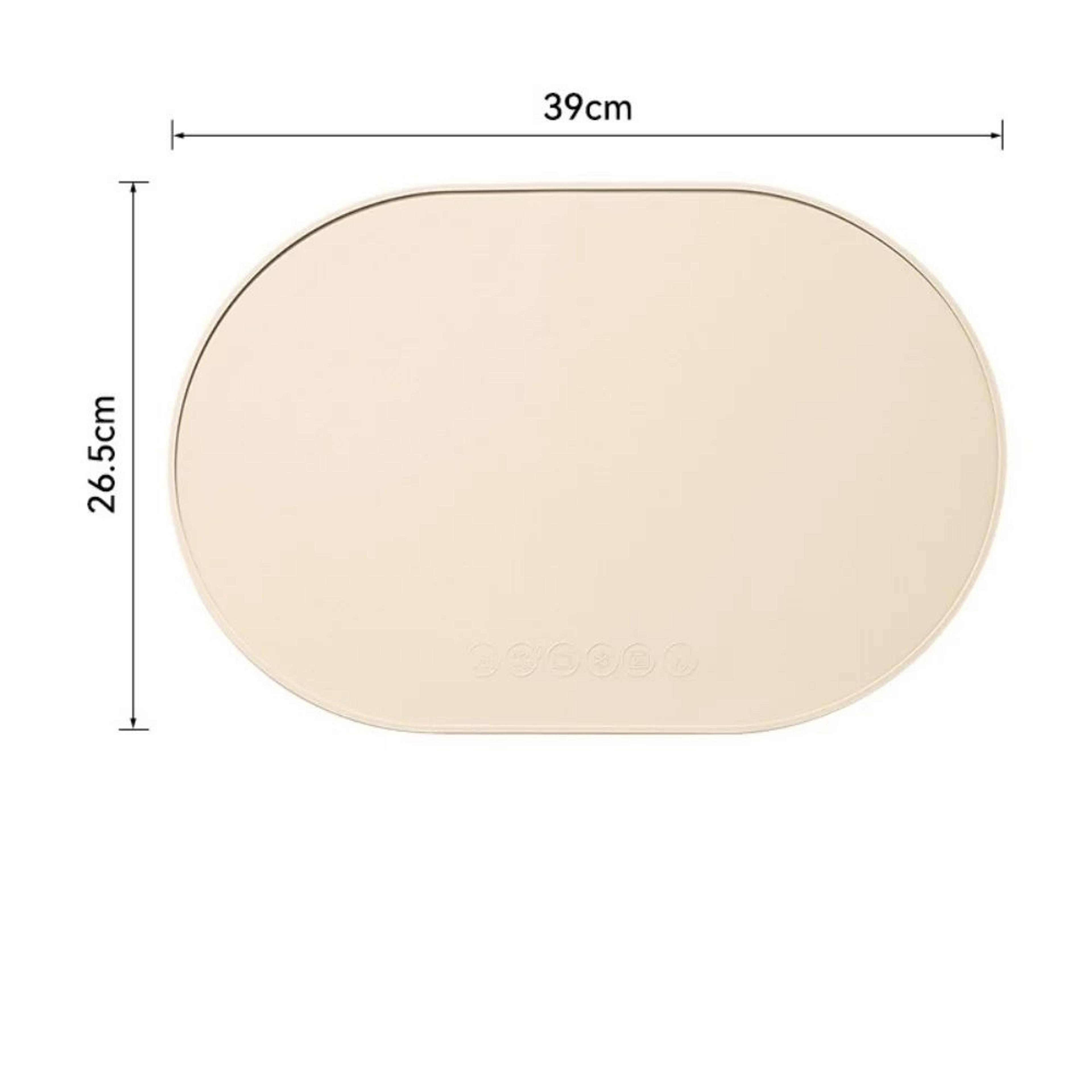 HeatResistant Silicone Placemat  Waterproof Reusable EasyClean Table Mat For Daily Dining 8