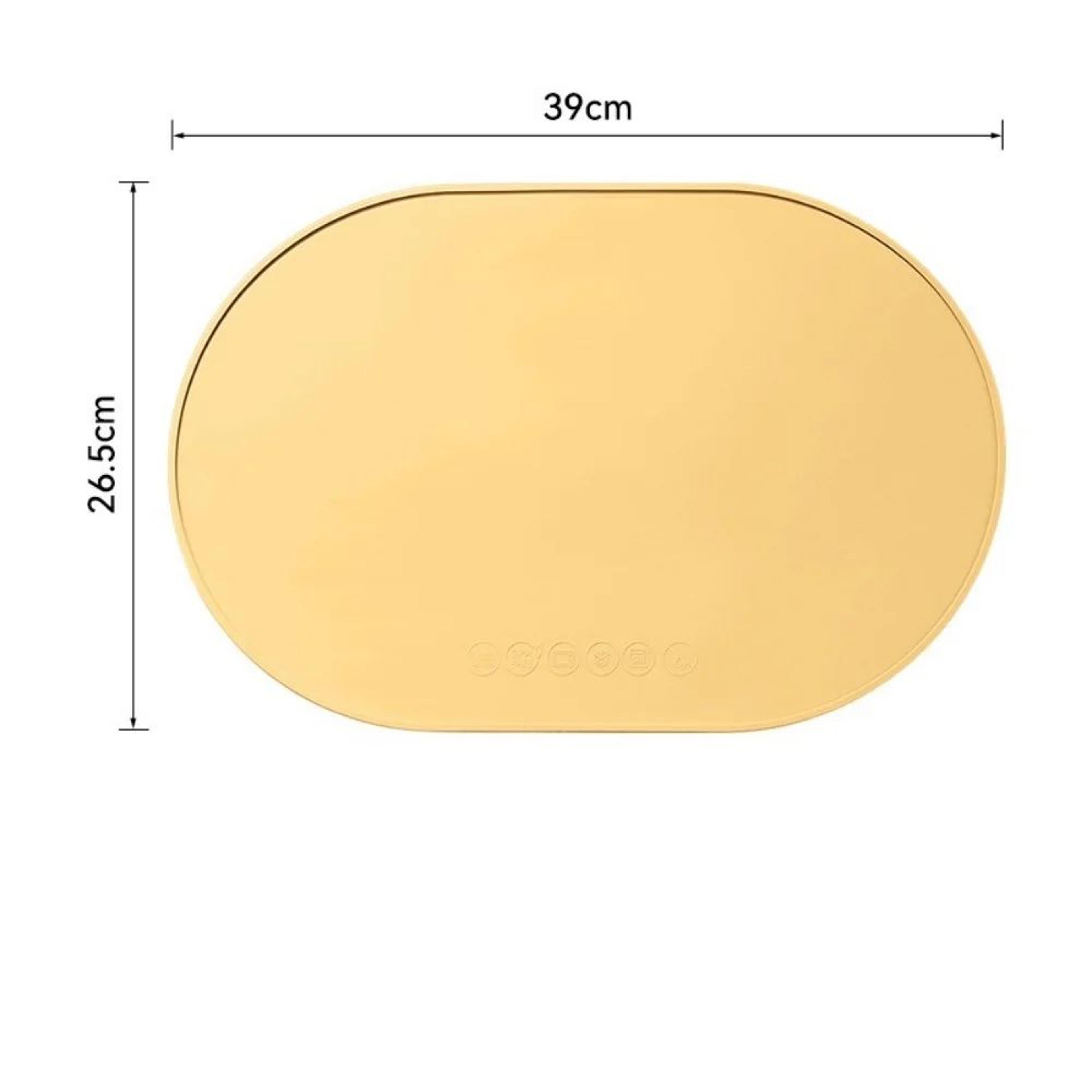 HeatResistant Silicone Placemat  Waterproof Reusable EasyClean Table Mat For Daily Dining 9