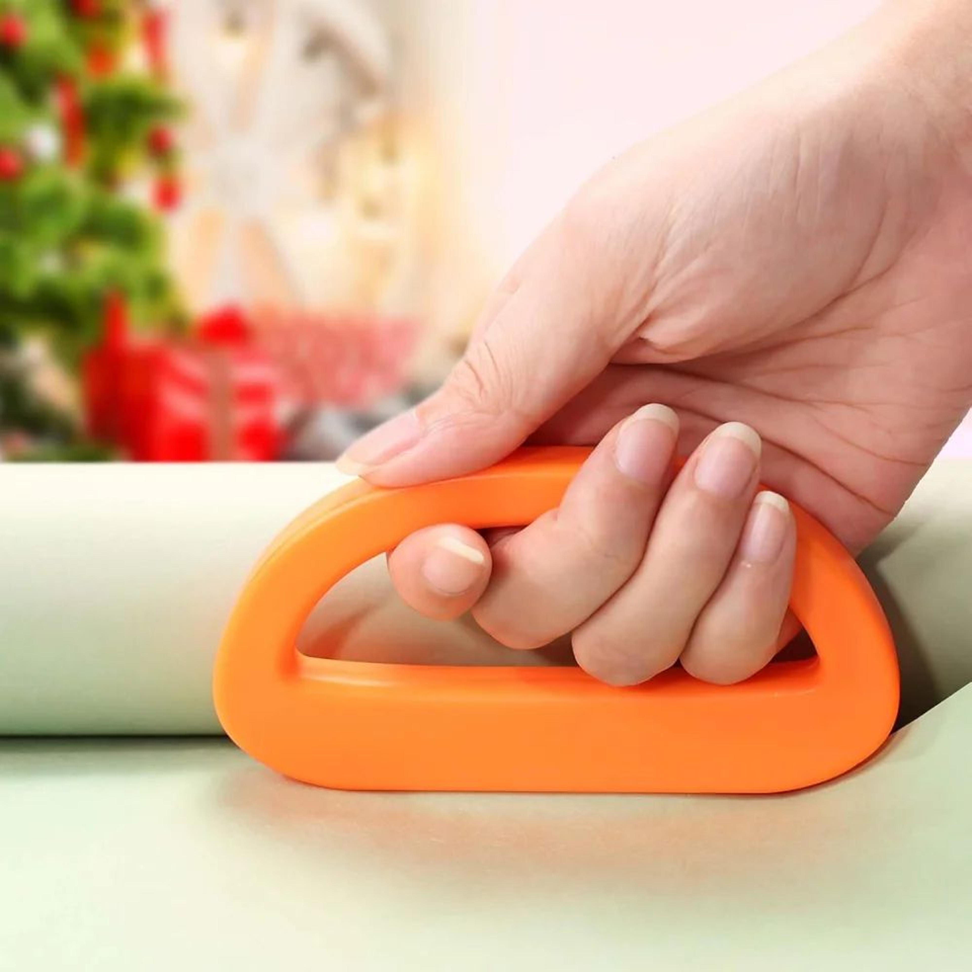 SafeSlide Portable Wrapping Paper Cutter  Concealed Blade Gift Wrap Cutter For Fast Straight Cuts 8
