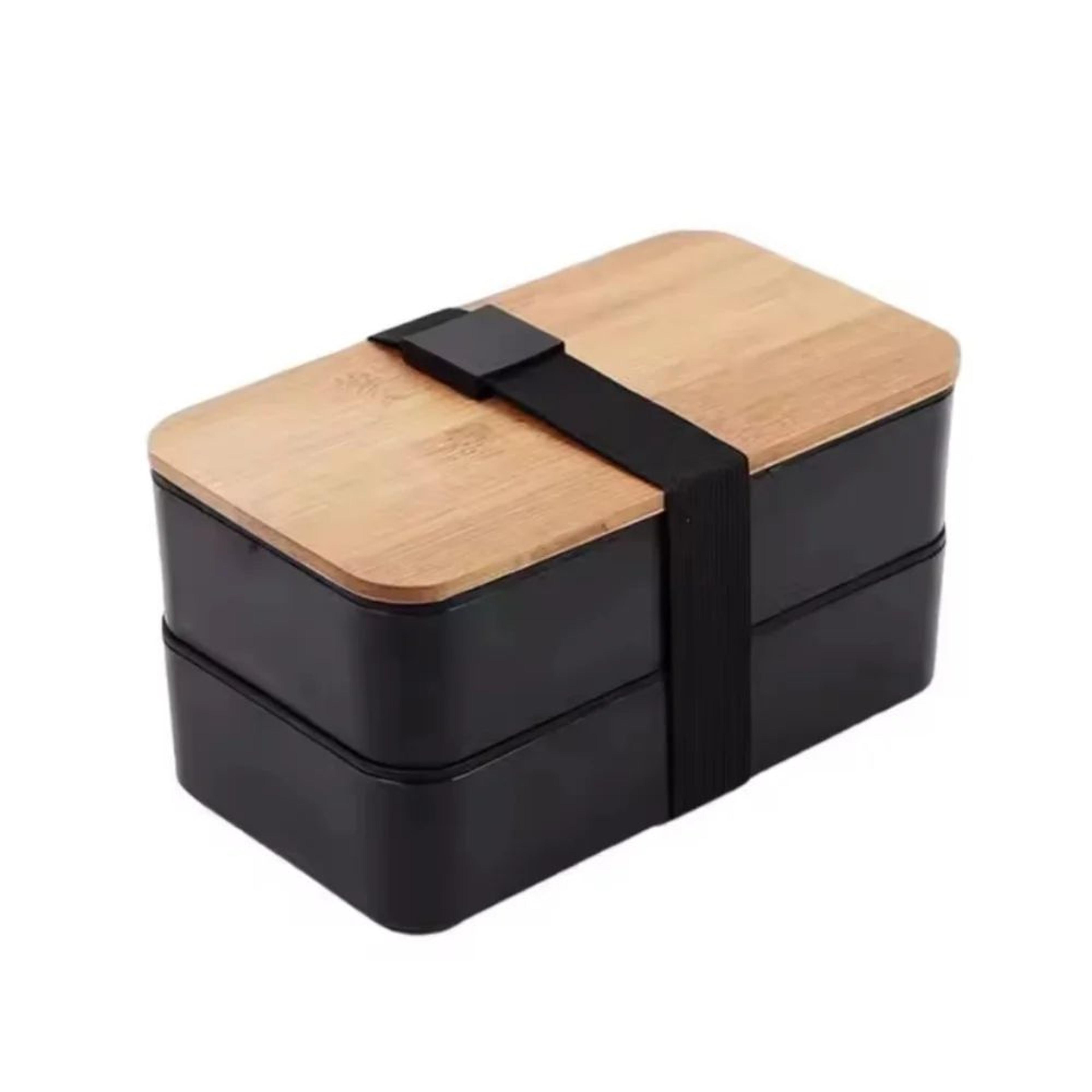 Adult Bento Lunch Box 2Tier Meal Prep Container With Cutlery  Microwave Safe DishwasherFriendly 120 7