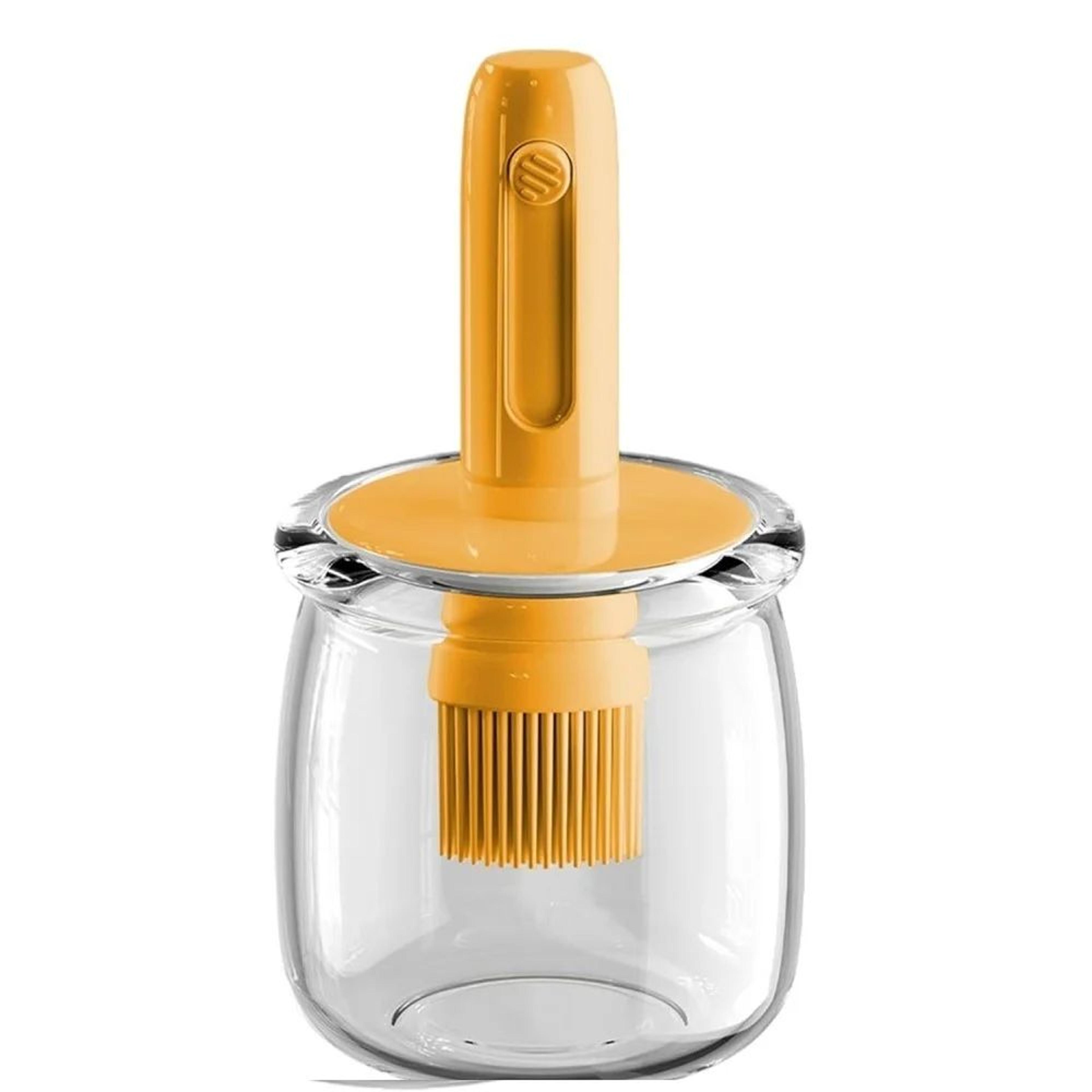2in1 Oil Dispenser With Brush For Cooking  Grilling  Detachable Silicone Basting Brush Bottle For O 6