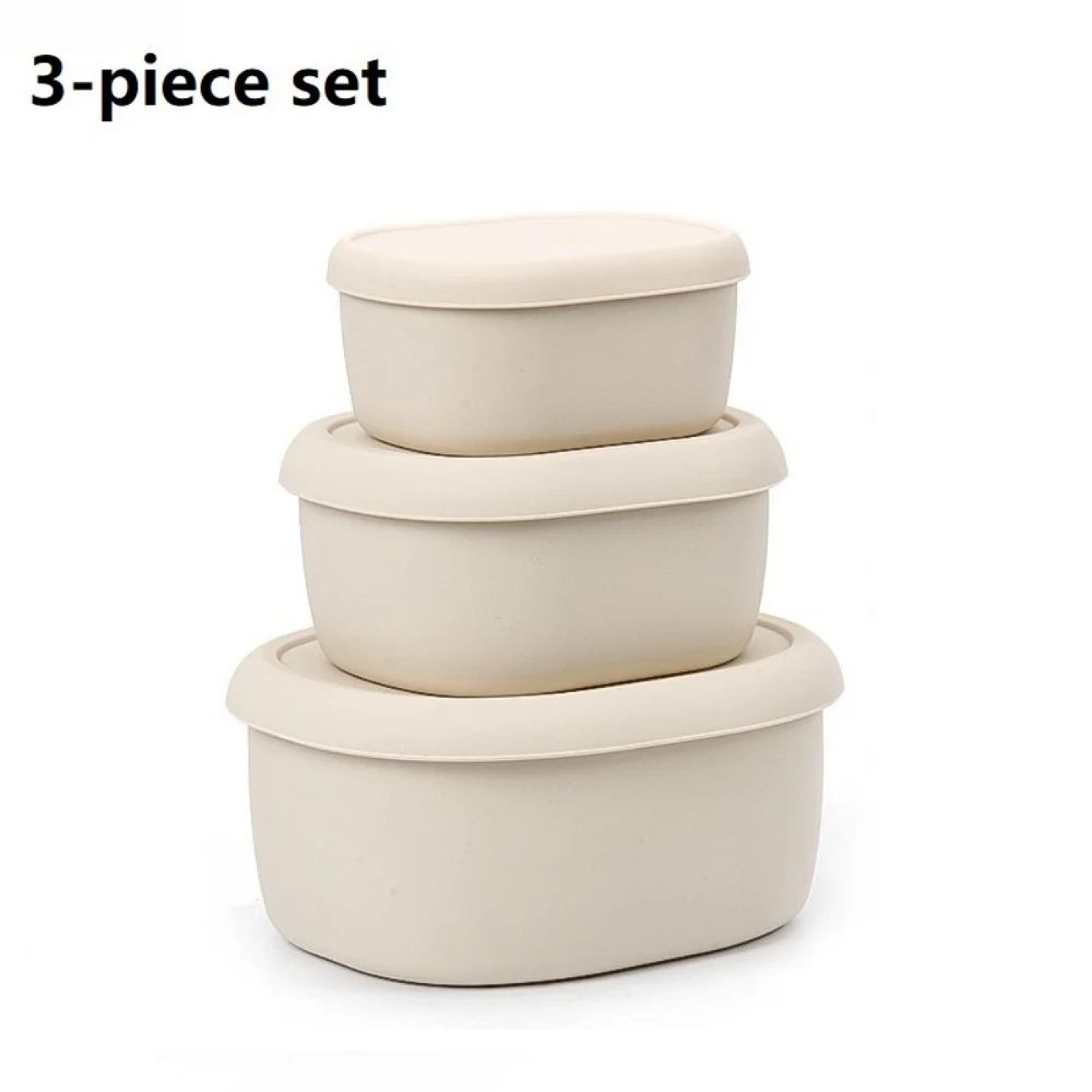 Large Reusable Silicone Food Storage Container With Airtight Lid BPAFree Dishwasher  Fridge Safe 9